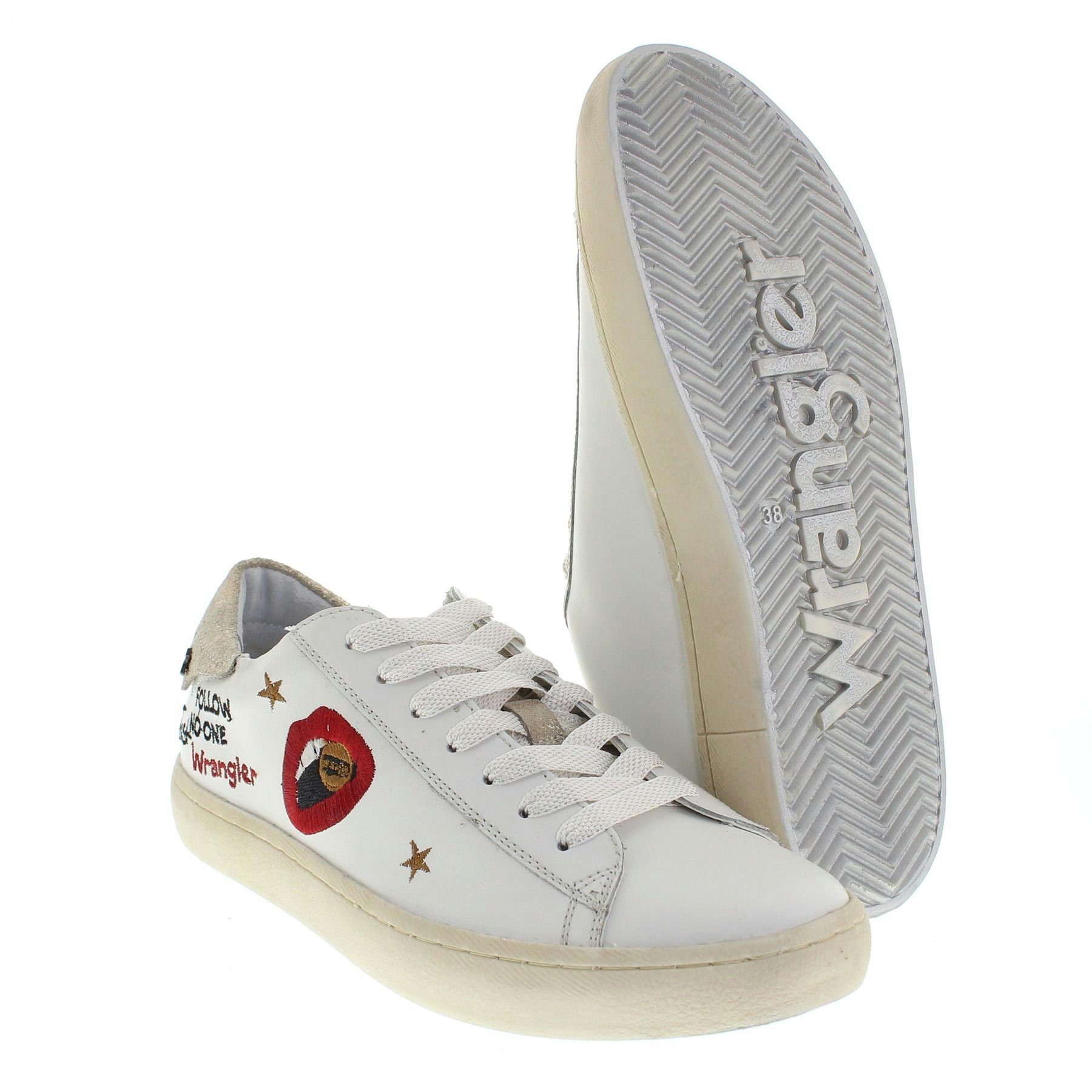 Wrangler CLEVER LIPS Weiss Sneaker