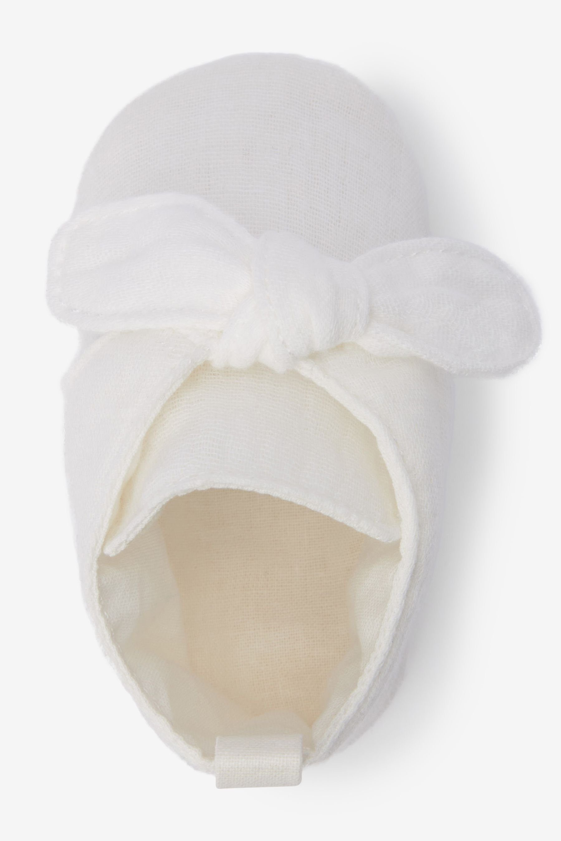 Next White (1-tlg) Stiefelchen zum Babystiefel Binden