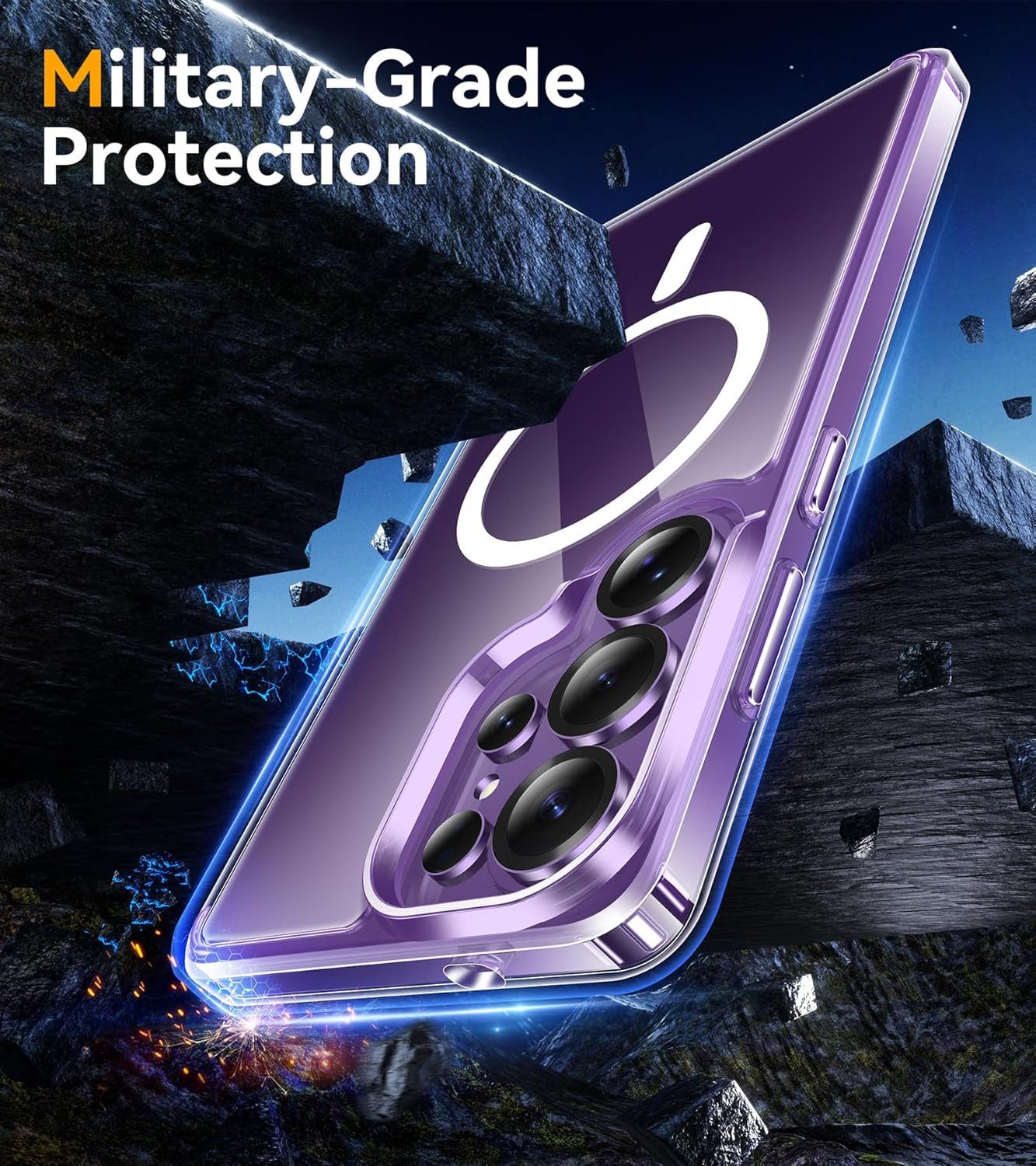 MSM Handyhülle 5in1 Schutzglas (Display + Kamera) für Samsung Galaxy S26 Ultra 9H