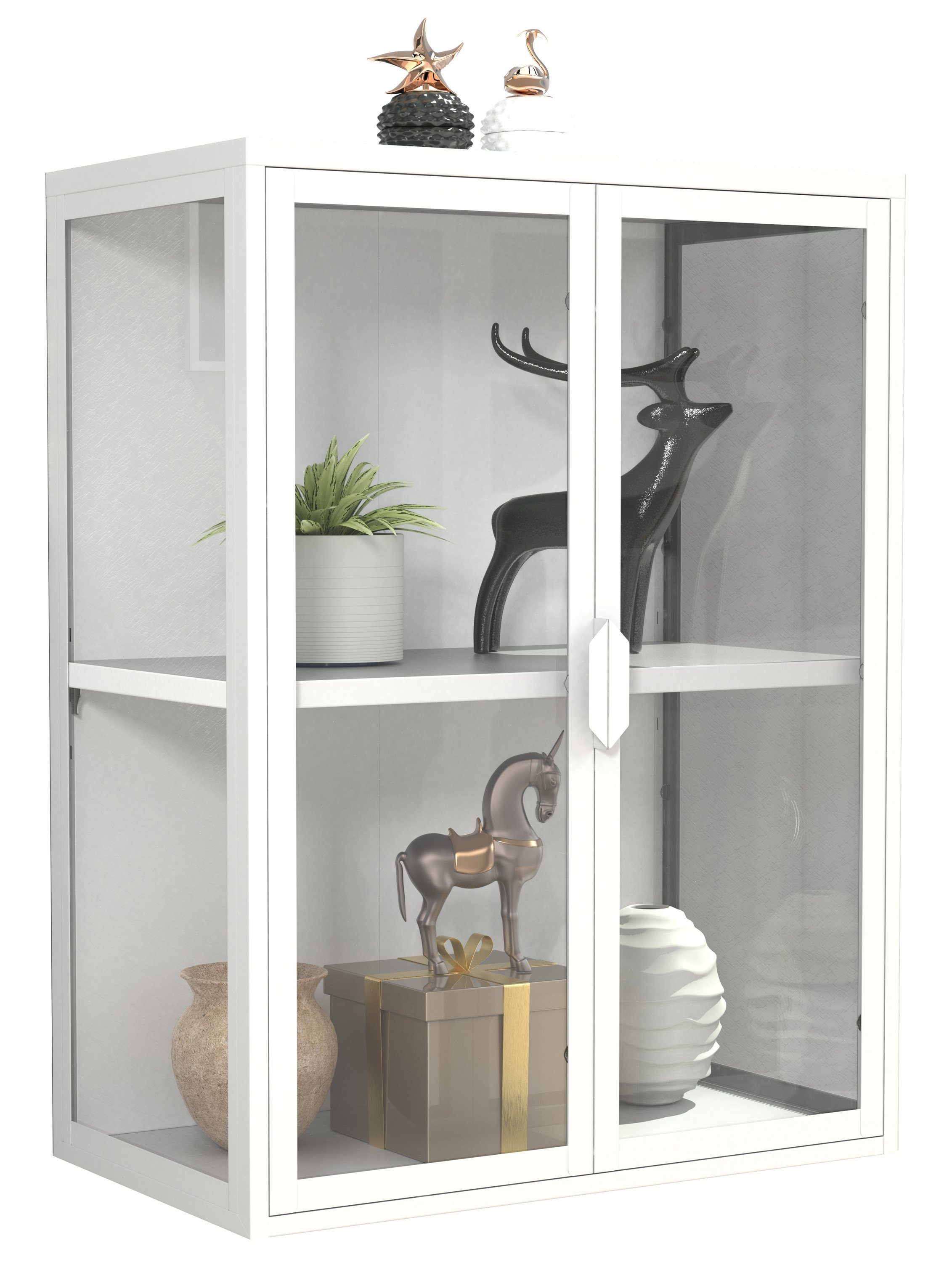 VCM Hängevitrine Stahl Wandvitrine Hängevitrine Vitrine günstig online kaufen