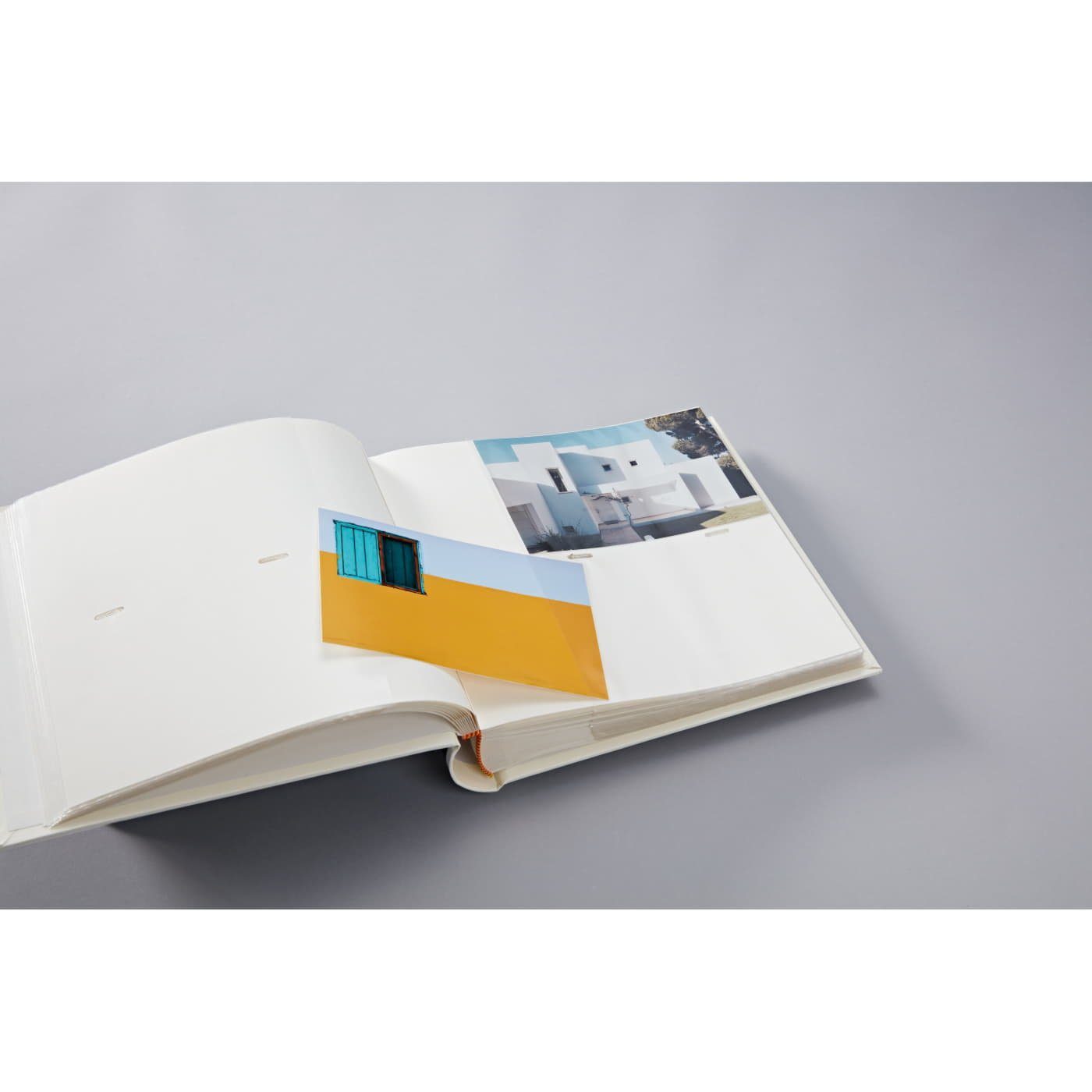 Semikolon Fotoalbum 100 Format x je 15, orange mit Einschubtaschen dem Fotos 2 mit 200 Seiten Für 10