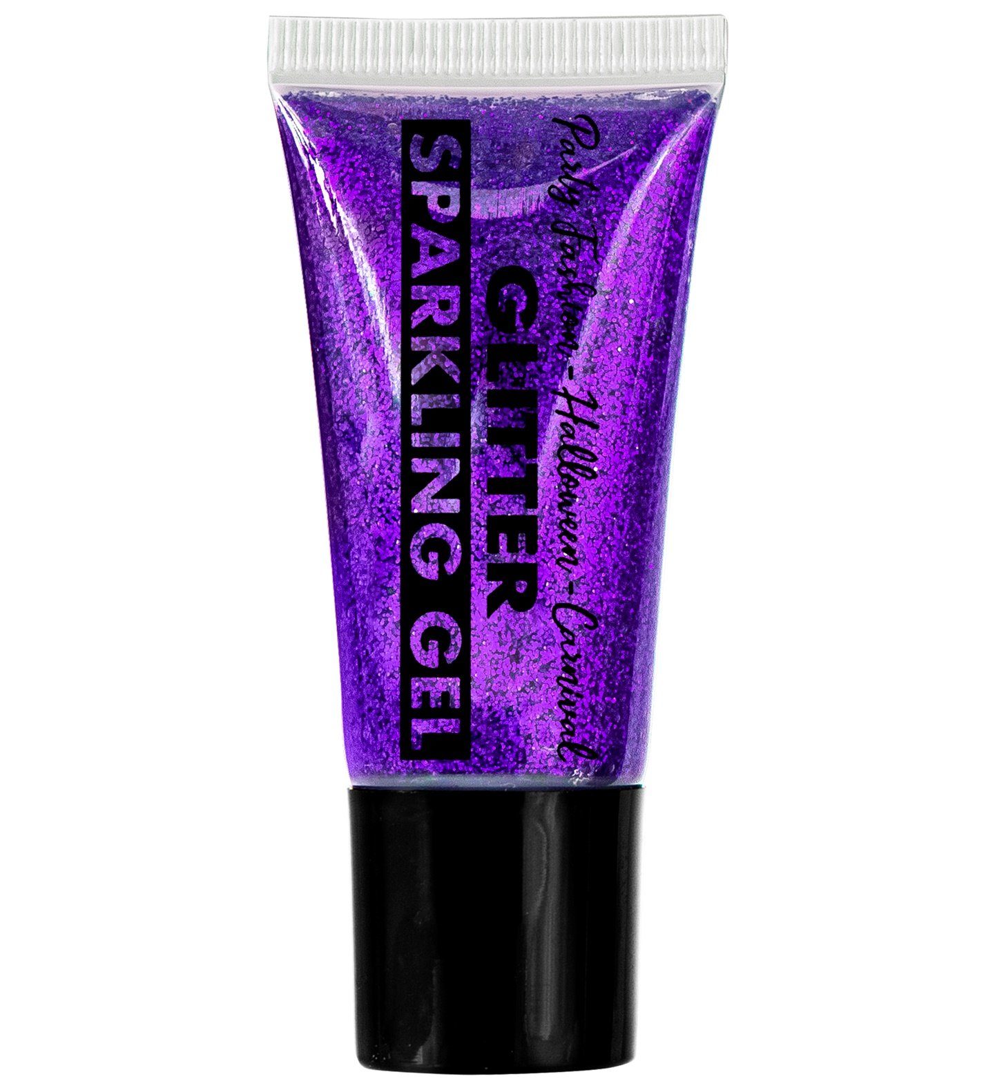 Theaterschminke Professionelles Glitter Make-up - Tube 25 ml Lila