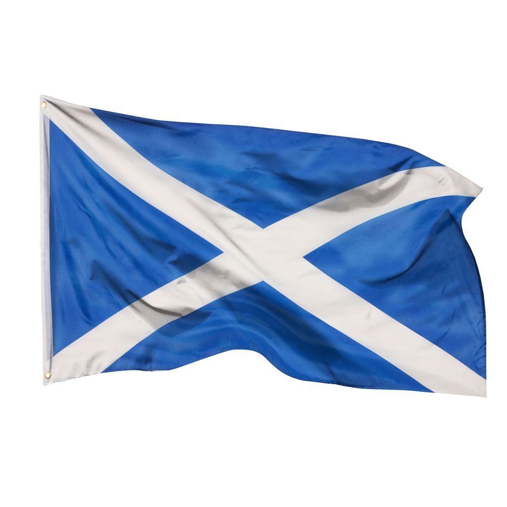 PHENO FLAGS Flagge Schottland Flagge - Schottlandfahne 90 x 150 cm, Strapazierfähige Fahne für Fahnenmast