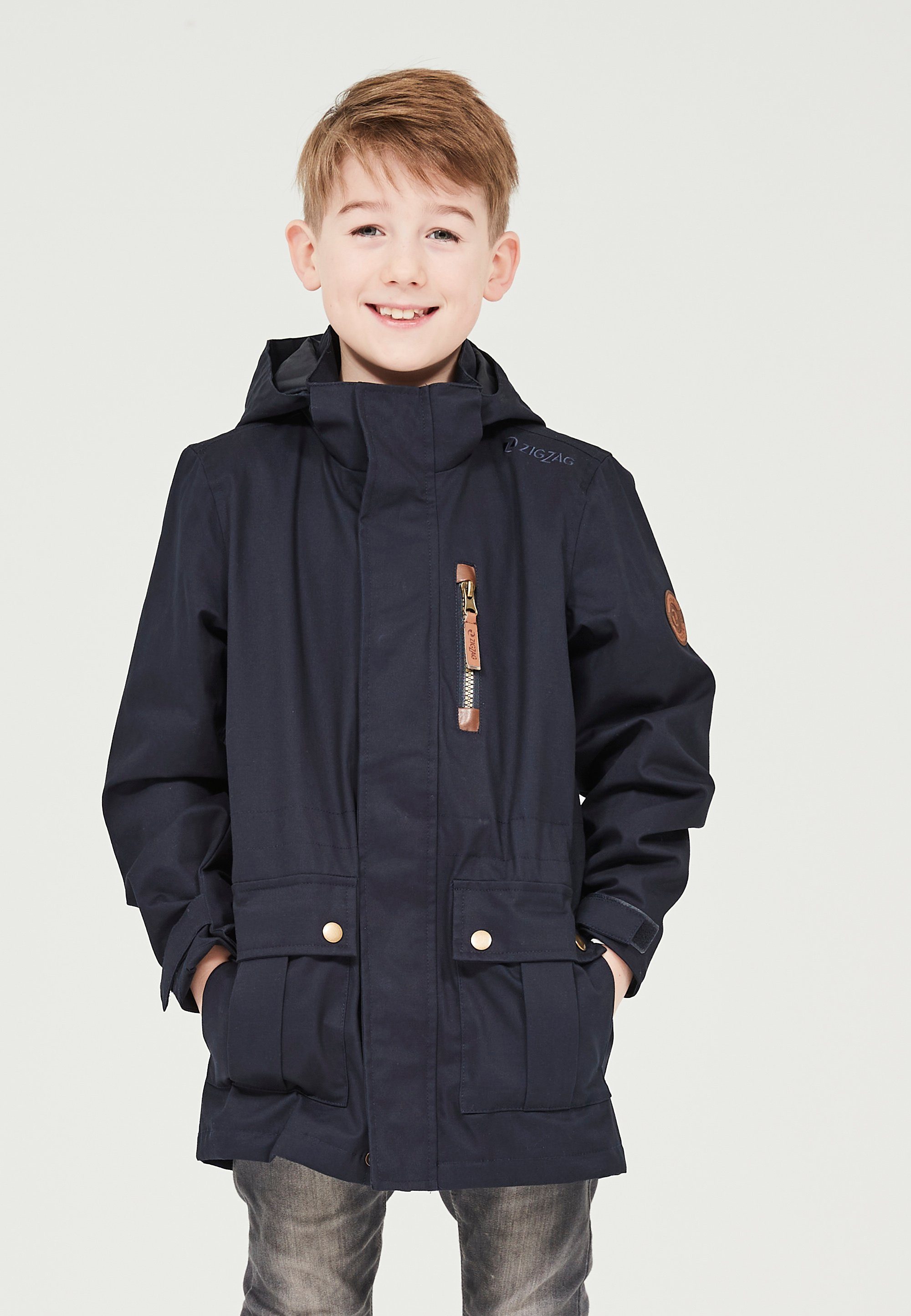 ZIGZAG Parka FISHER COTTON JACKET mit wasserdichter Funktion | Regenjacken