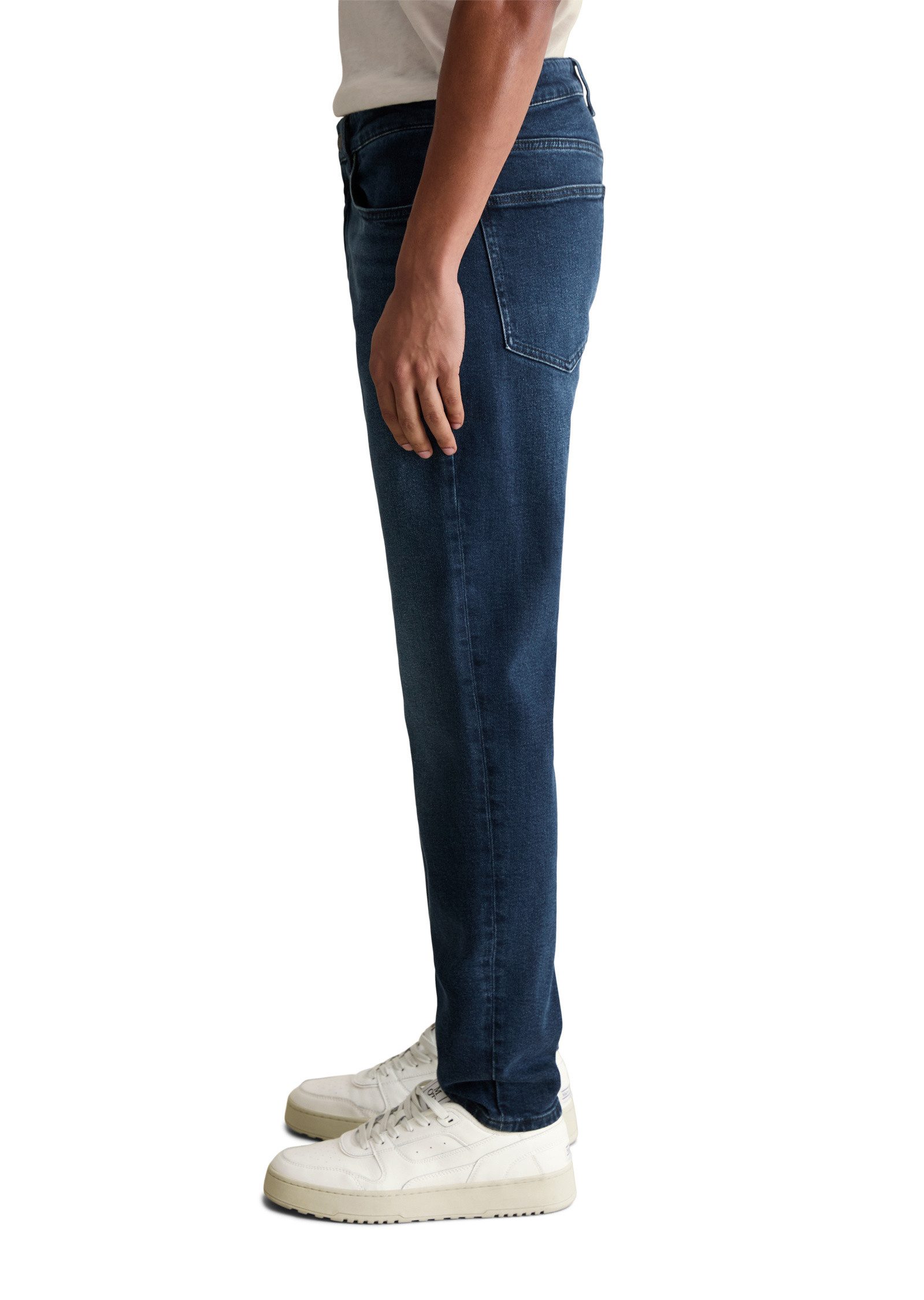 Marc O'Polo DENIM Tapered-fit-Jeans aus Bio-Baumwoll-Mix