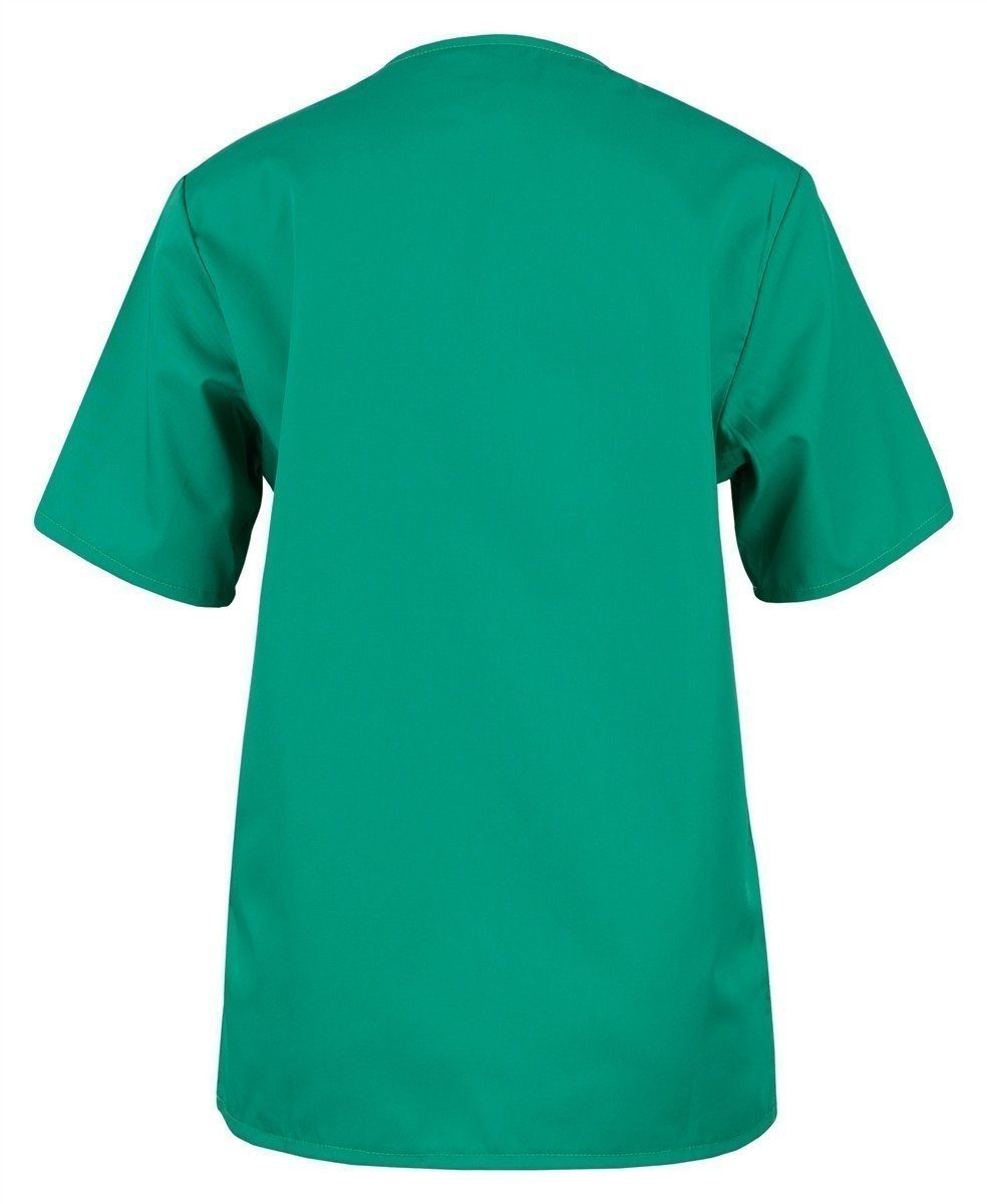 BEB Schlupfbluse beb Basic Kasack Unisex Kurzarm Grün günstig online kaufen