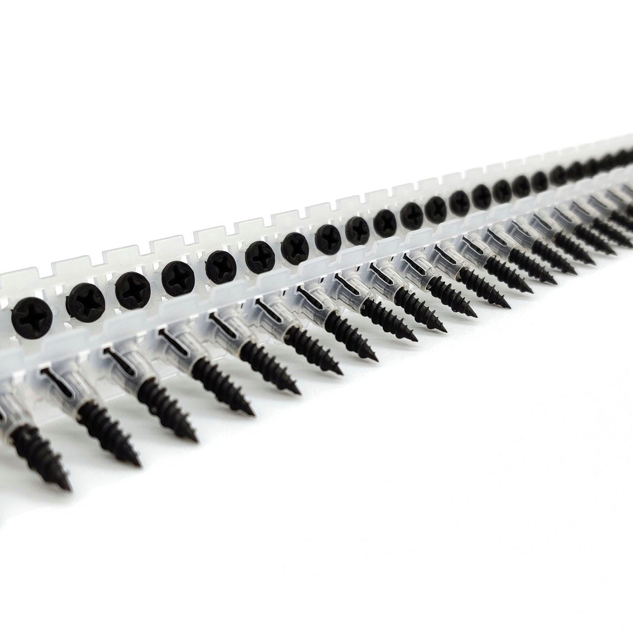 adunox Schnellbauschraube Magazinschrauben Faserplattenschrauben Hi-Lo-Gewinde phosphatiert PH2, (500 St)