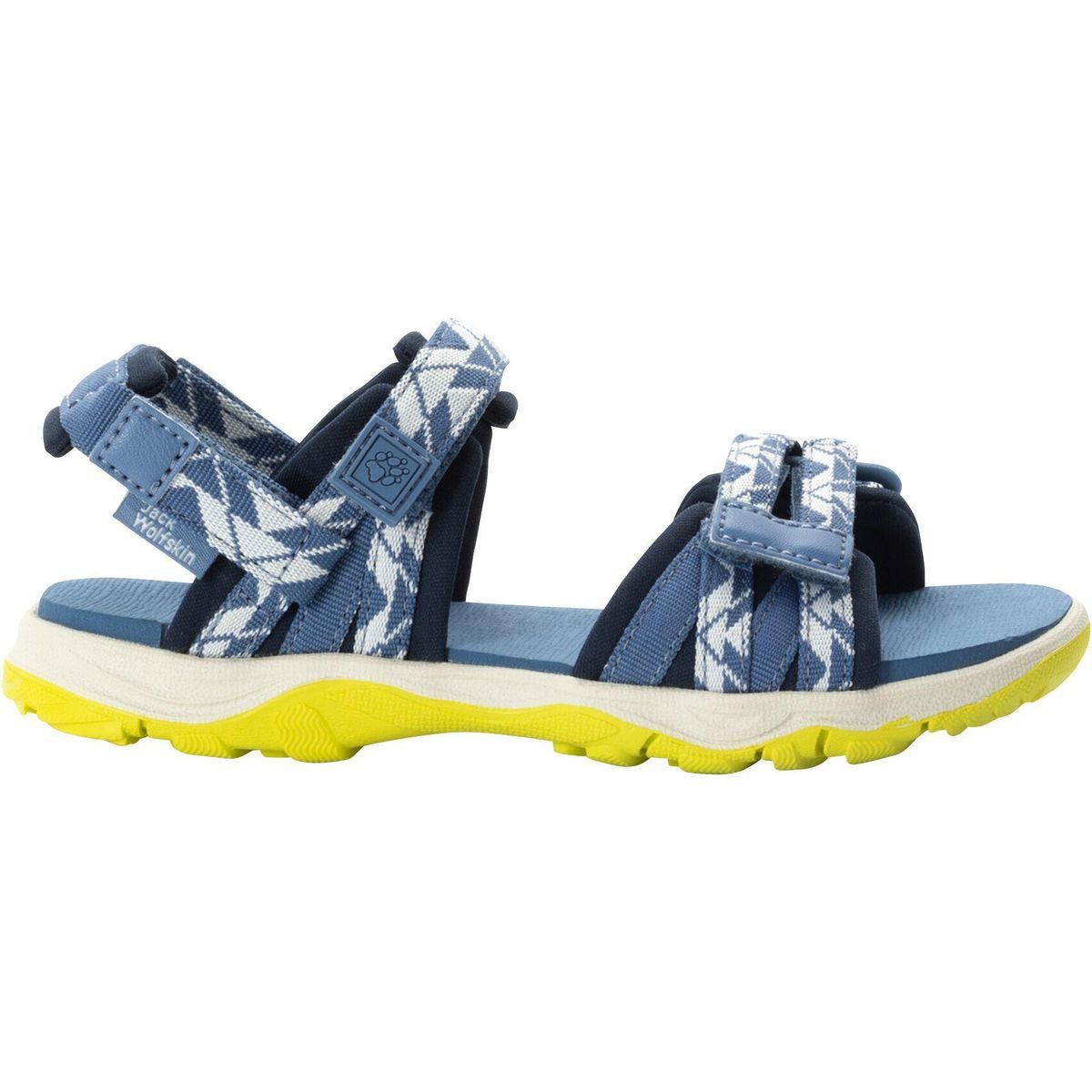 Jack Wolfskin 2 IN 1 Sandal K Outdoorsandale Vielseitige Kindersandale mit abnehmbarem Fersenriemen, ideal für