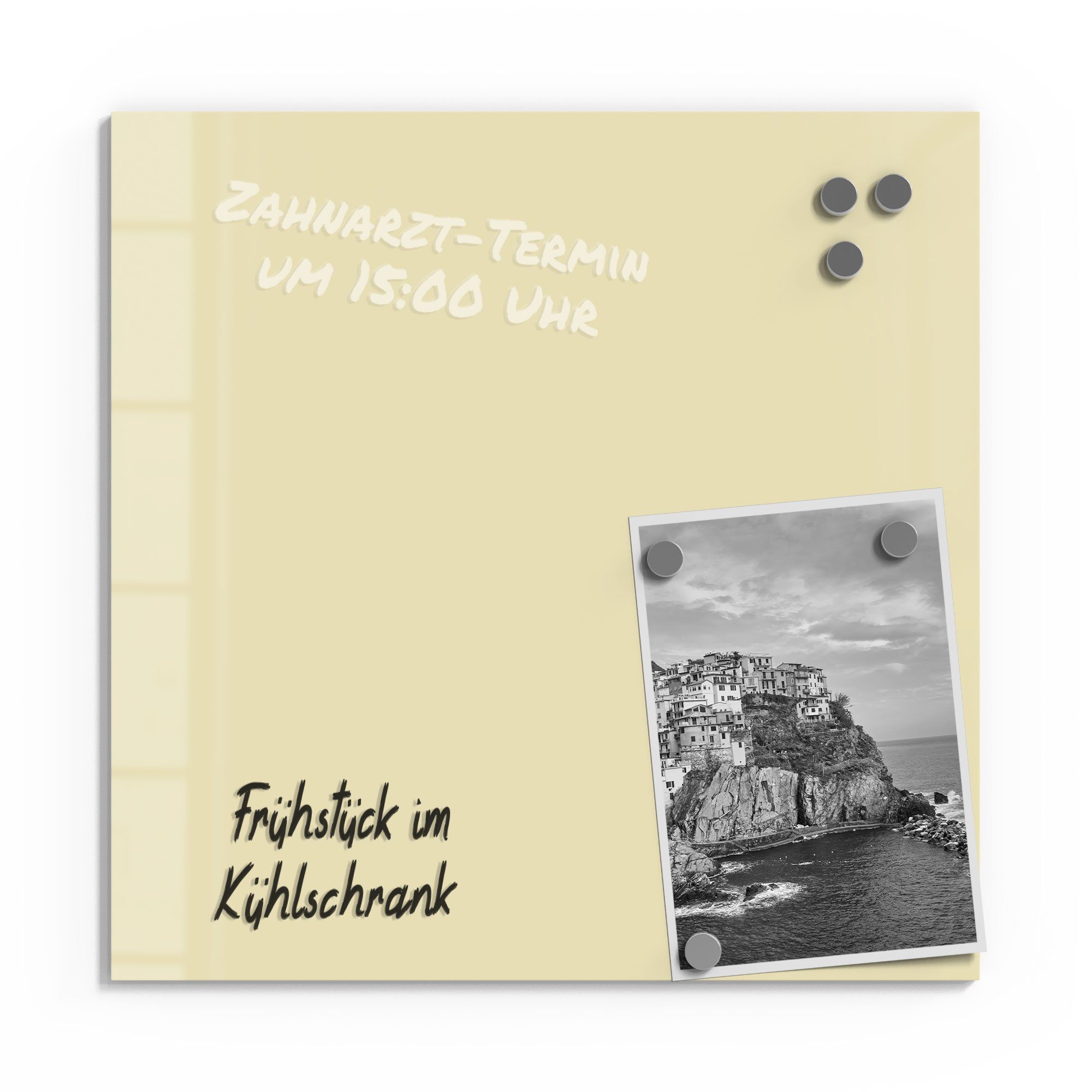 DEQORI Magnettafel 'Unifarben - Beige', Whiteboard günstig online kaufen