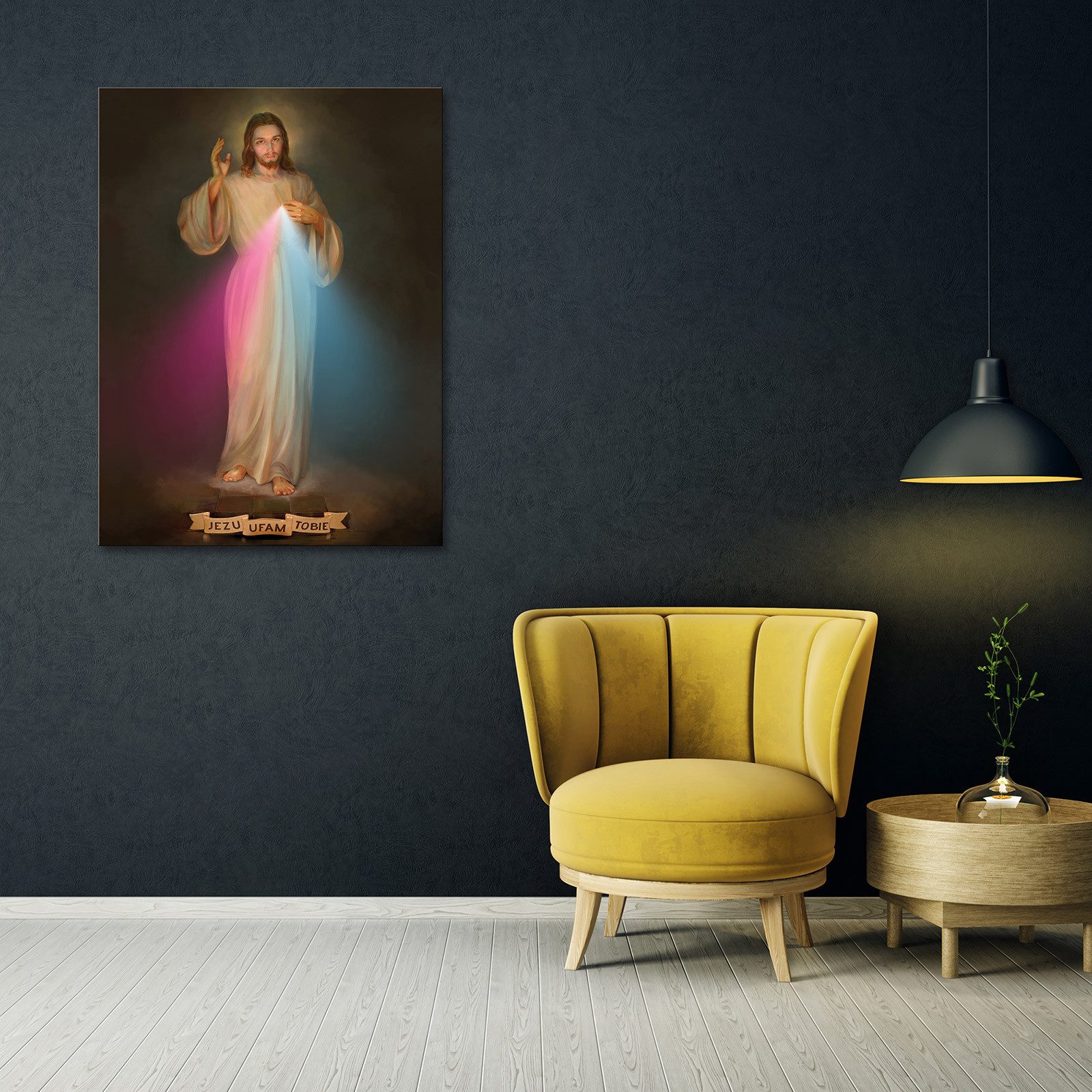 Wallarena Leinwandbild Jesus Religion Wandbilder Wand Deko XXL Bilder, Jesu günstig online kaufen