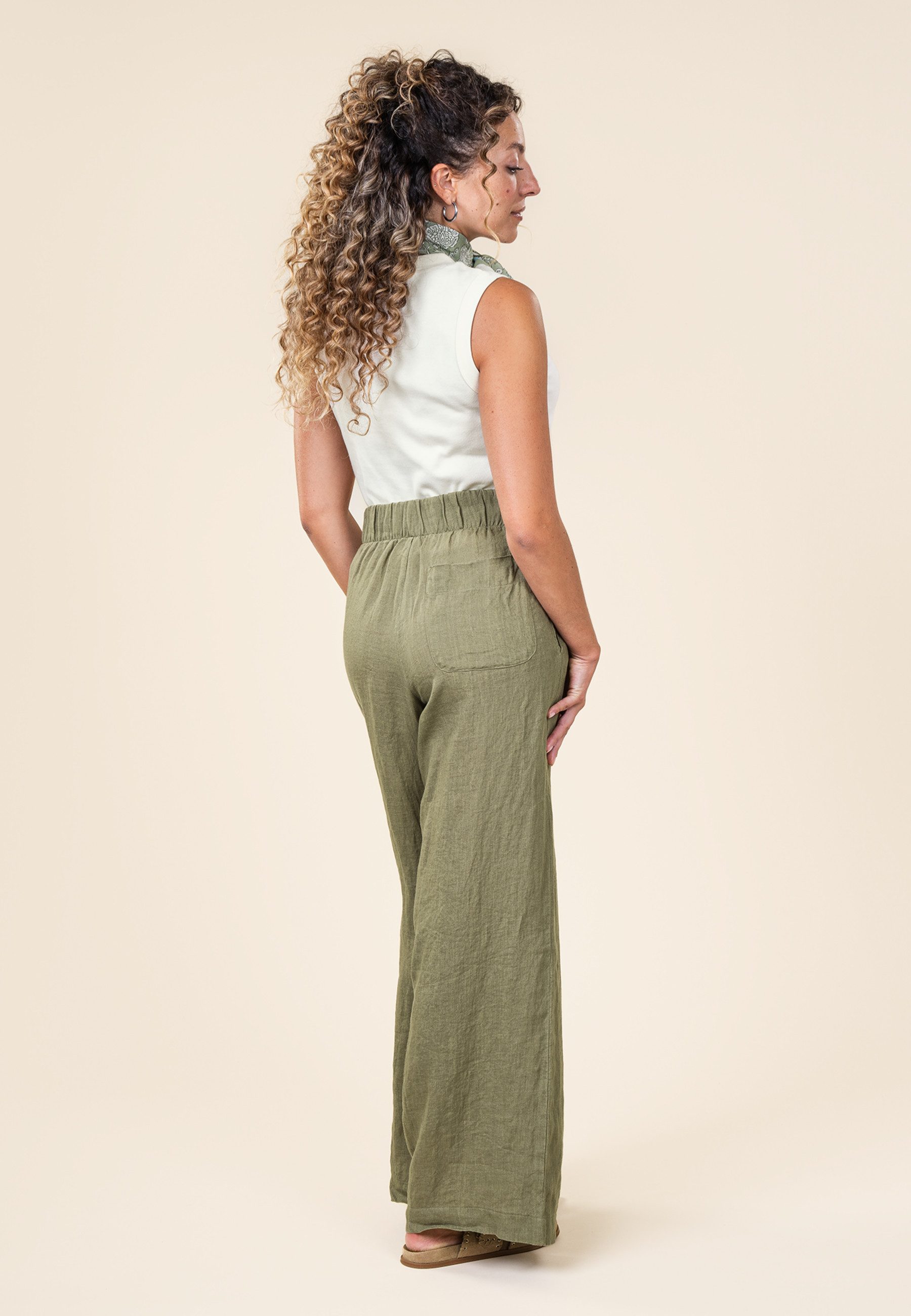 LIVING CRAFTS Stoffhose TOINI GOTS zertifiziert