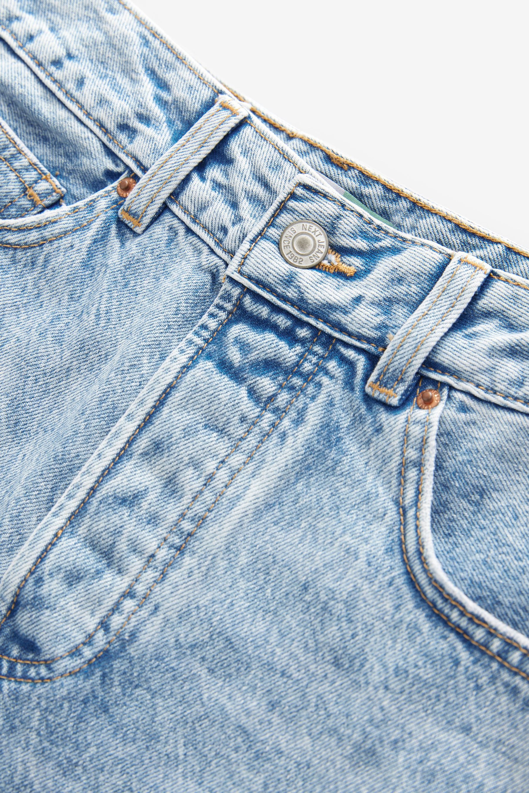 Next Jeansshorts Lässige Shorts zum Krempeln 100 % Baumwolle (1-tlg)