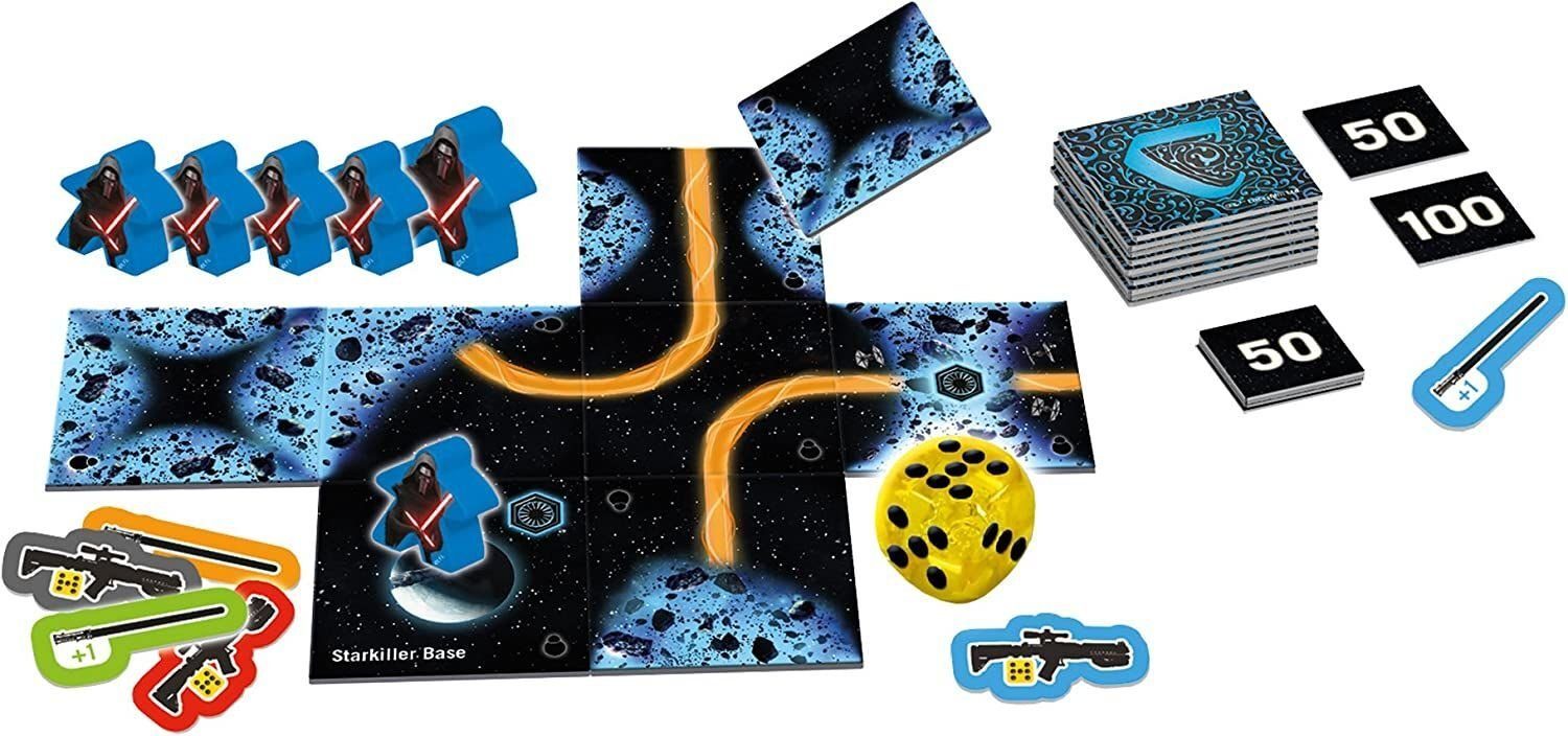 Hans im Glück Spiel Carcassonne, Kartenspiel, Star Wars Edition Erweiterung 1, Familienspiel