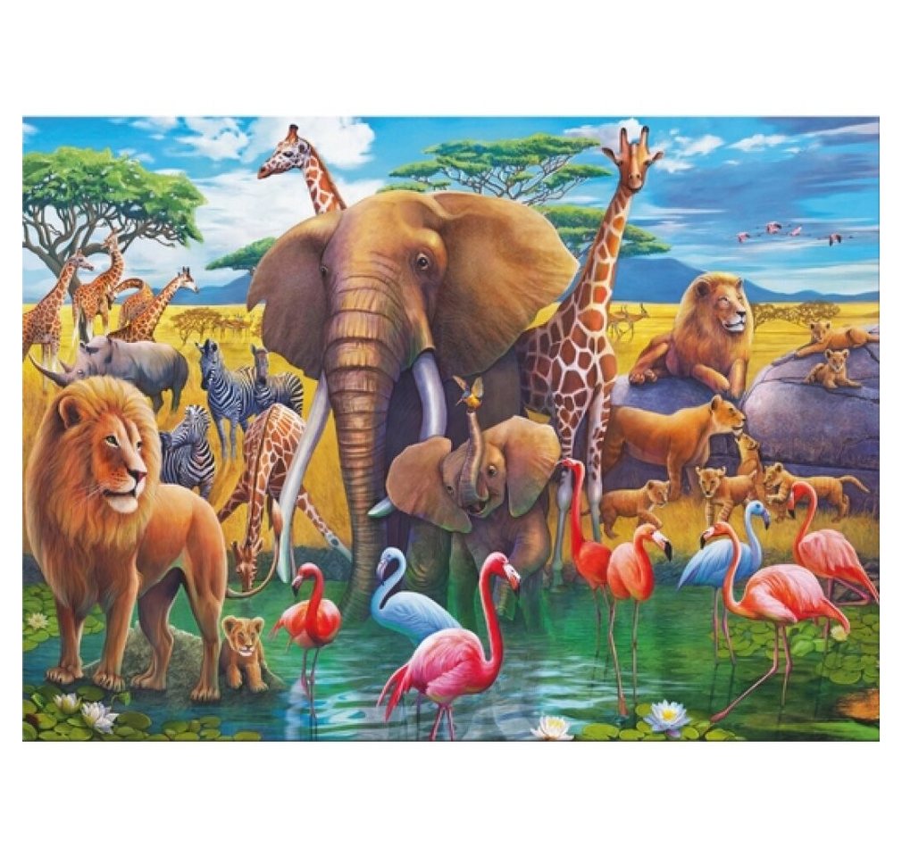 Thumbnail - Ravensburger Geschenkpapier Auf Safari, 200 Stck. XXL
