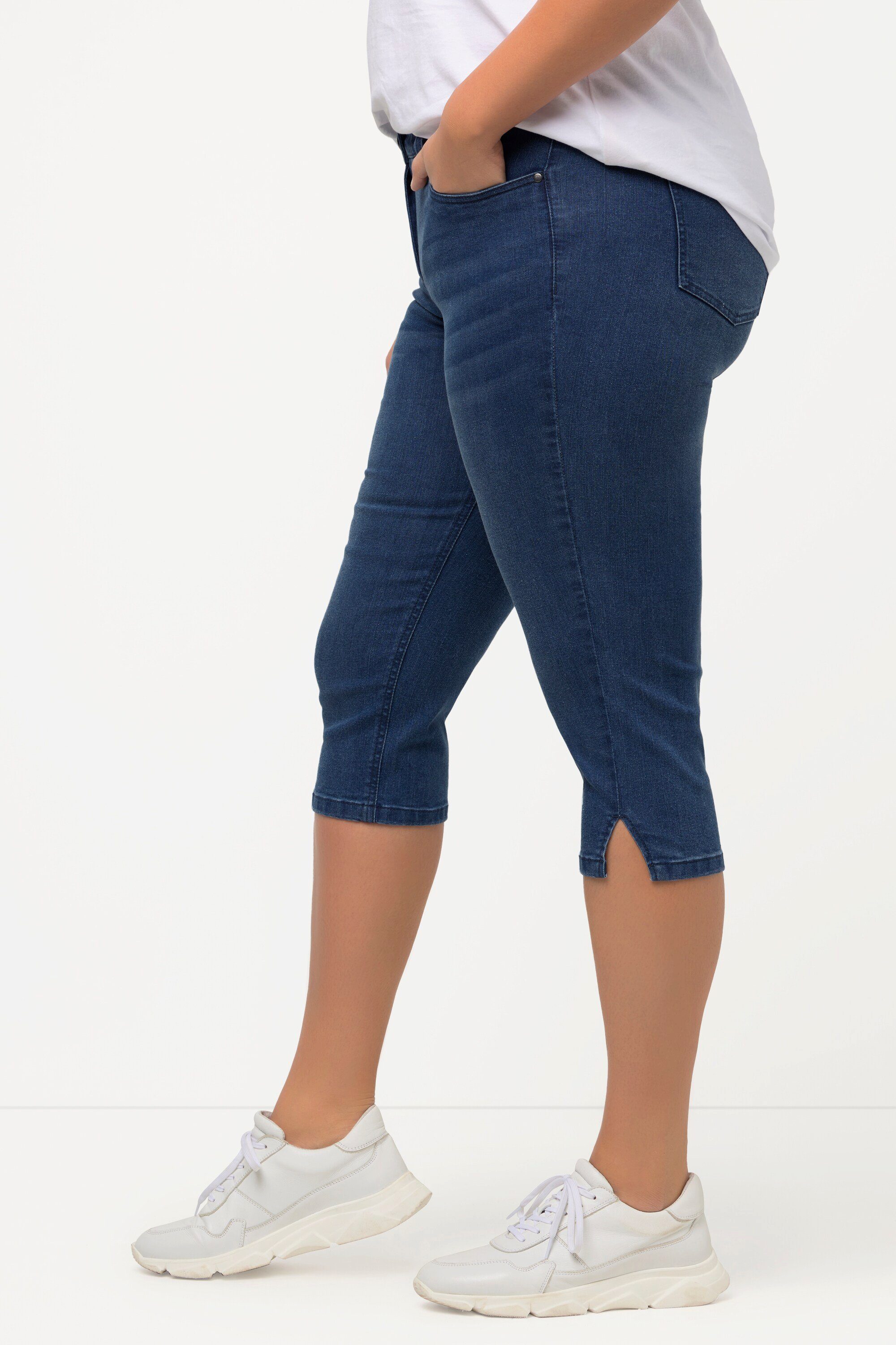 blue light Capri Popken Funktionshose Ulla schmale Jeans 5-Pocket-Form Sarah
