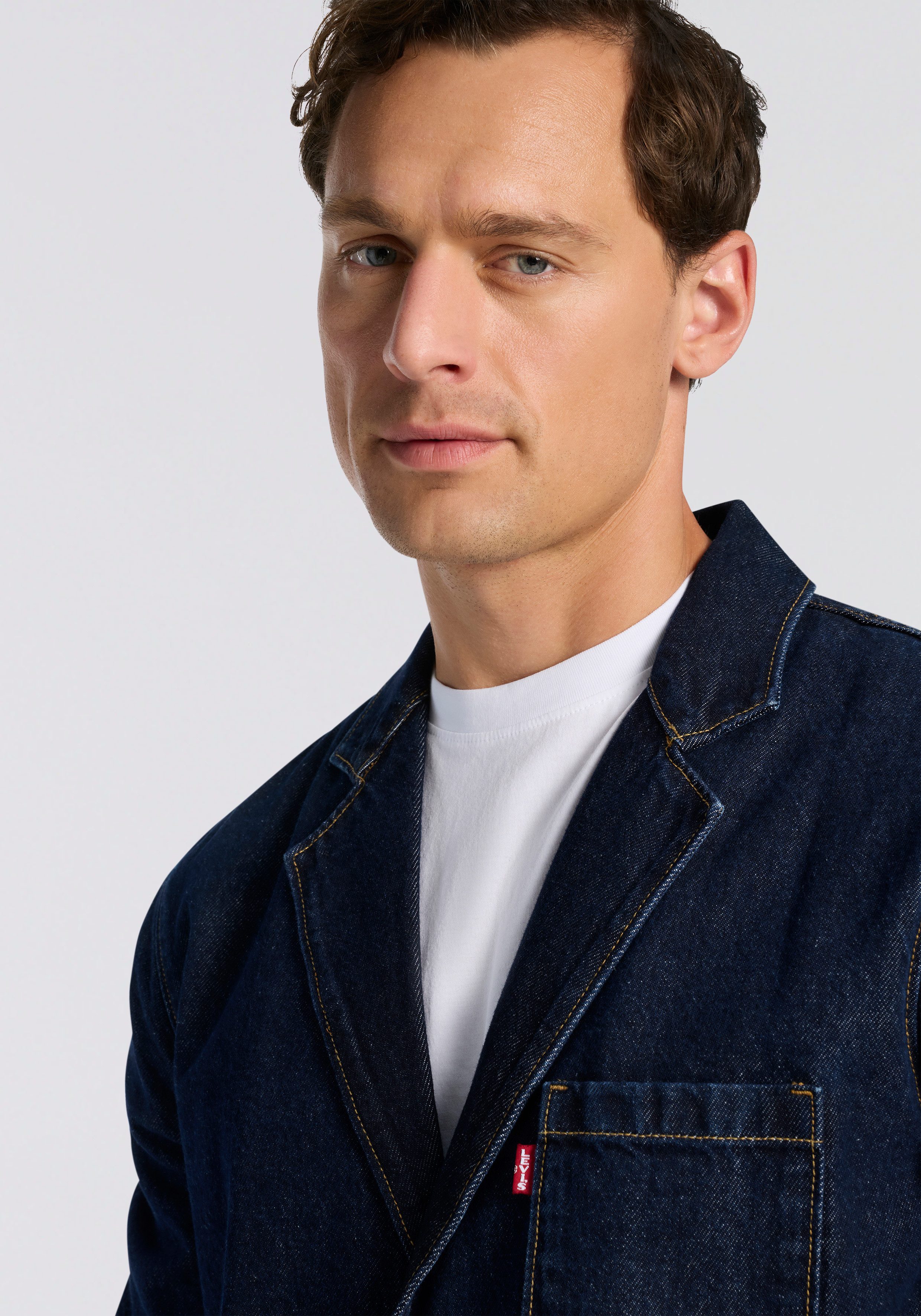 Levi's® Jeansjacke PRESIDIO BLAZER im Blazer-Style