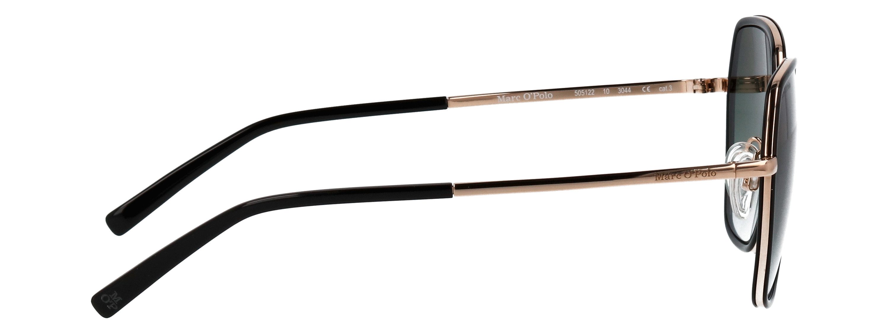 Marc O'Polo Sonnenbrille Modell 505122 Form Hexagon, Logoschriftzug auf Bügel, Metallfassung – Bild 4 von 4