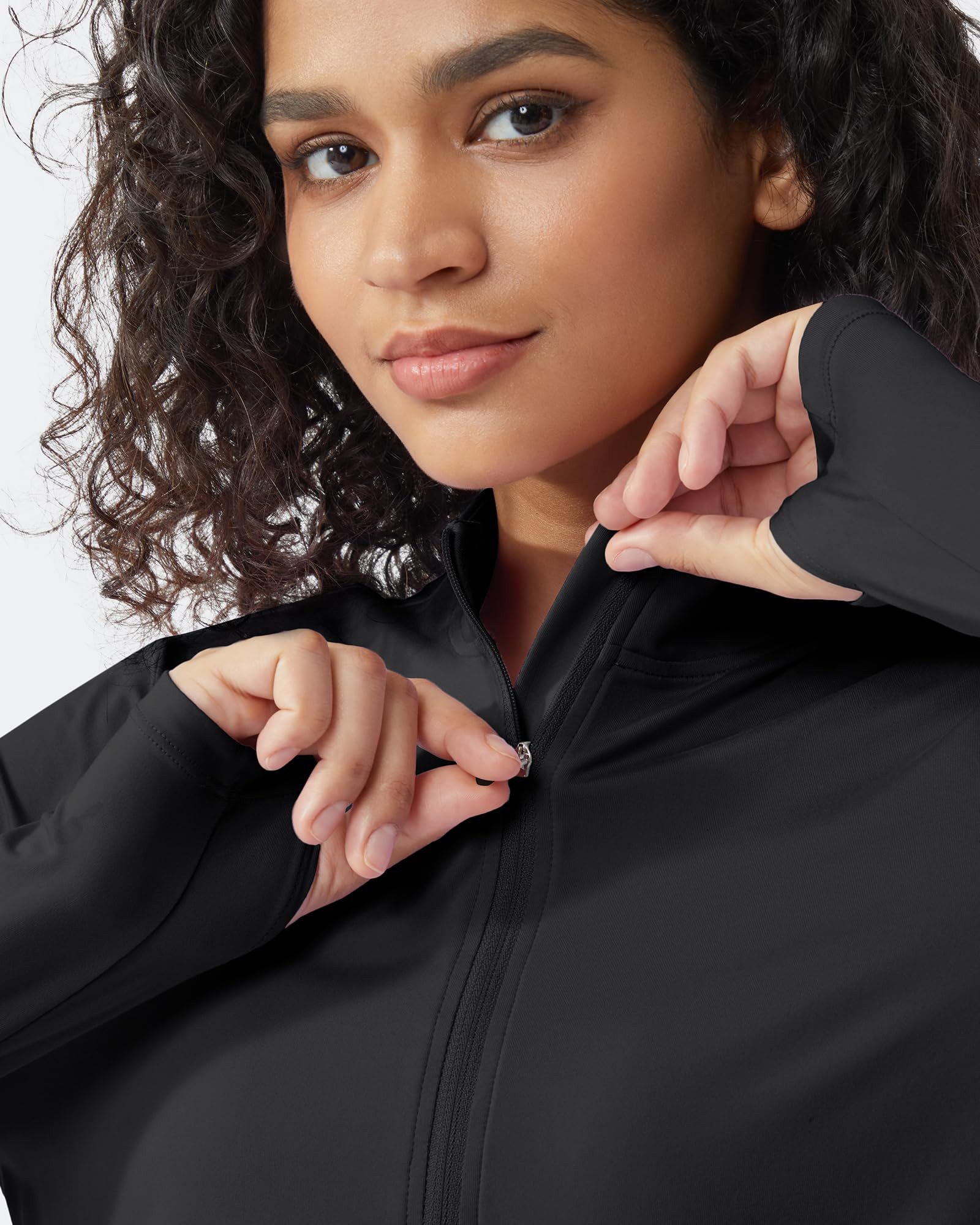 G4Free Trainingsshirt Damen Langarmshirt UPF 50+ Sonnenschutz UPF 50+, Feuchtigkeitsableitend und Schnelltrocknend, Atmungsaktiv