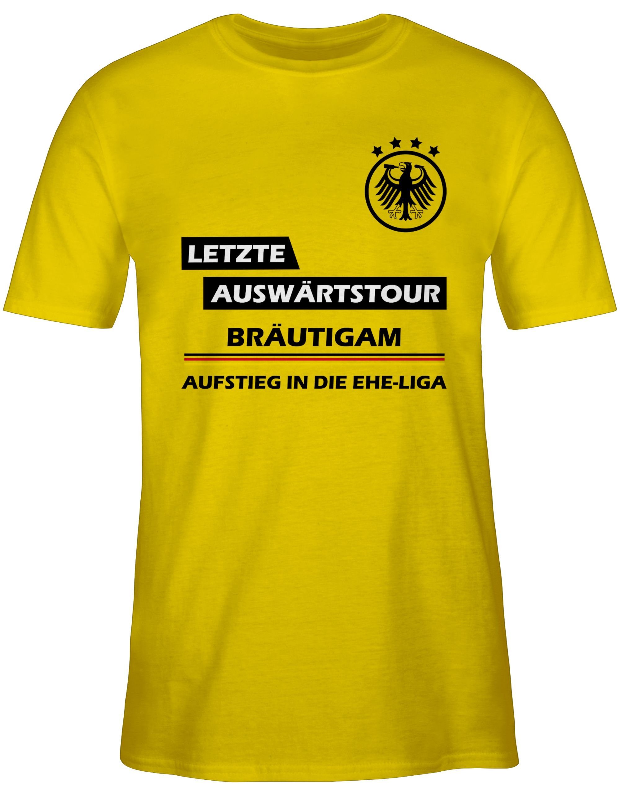 Shirtracer T-Shirt Letzte Auswärtstour Bräutigam JGA günstig online kaufen