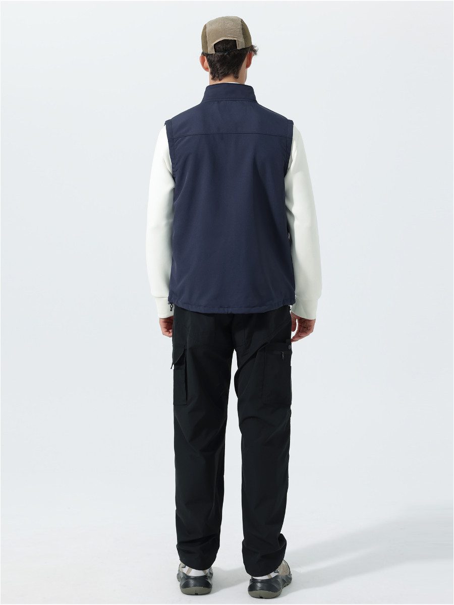 YOUTHUP Funktionsweste Herren Fleeceweste mit Stehkragen günstig online kaufen