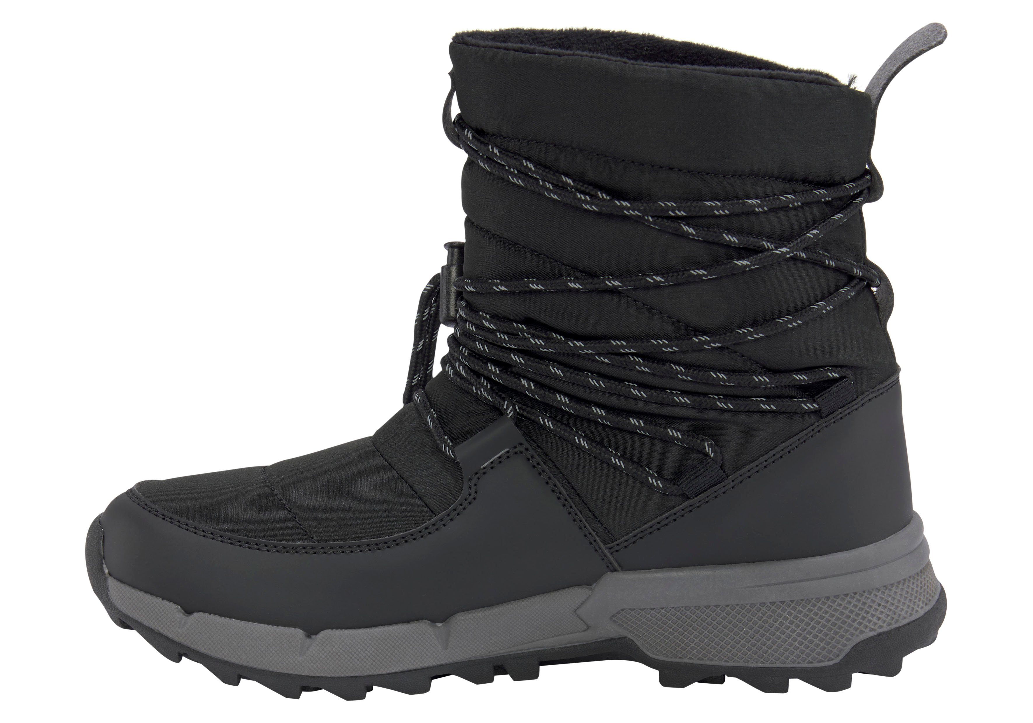 Winterstiefel rosé Warmfutter Kappa black-dark