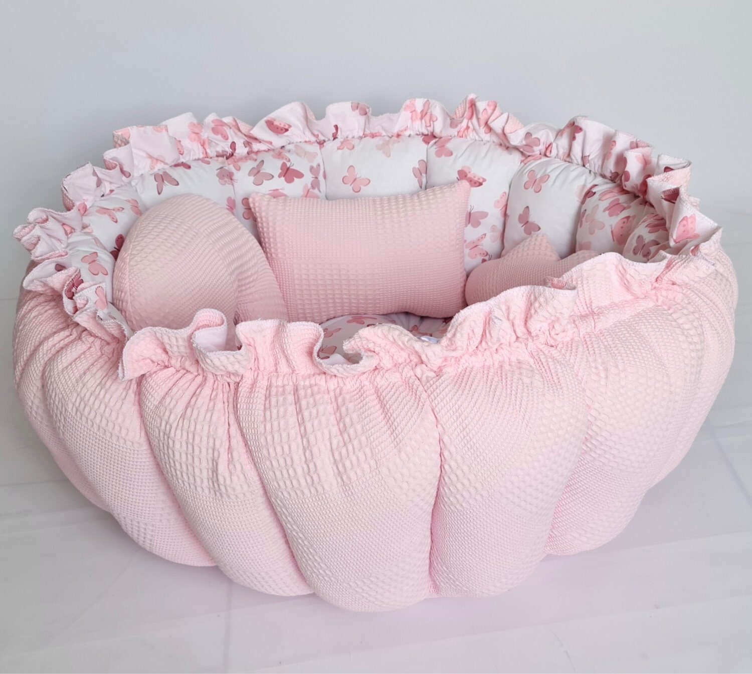 Baby Fancyroom Bettnestchen 2in1 Spielmatte Nestchen Babynestchen Babynest günstig online kaufen