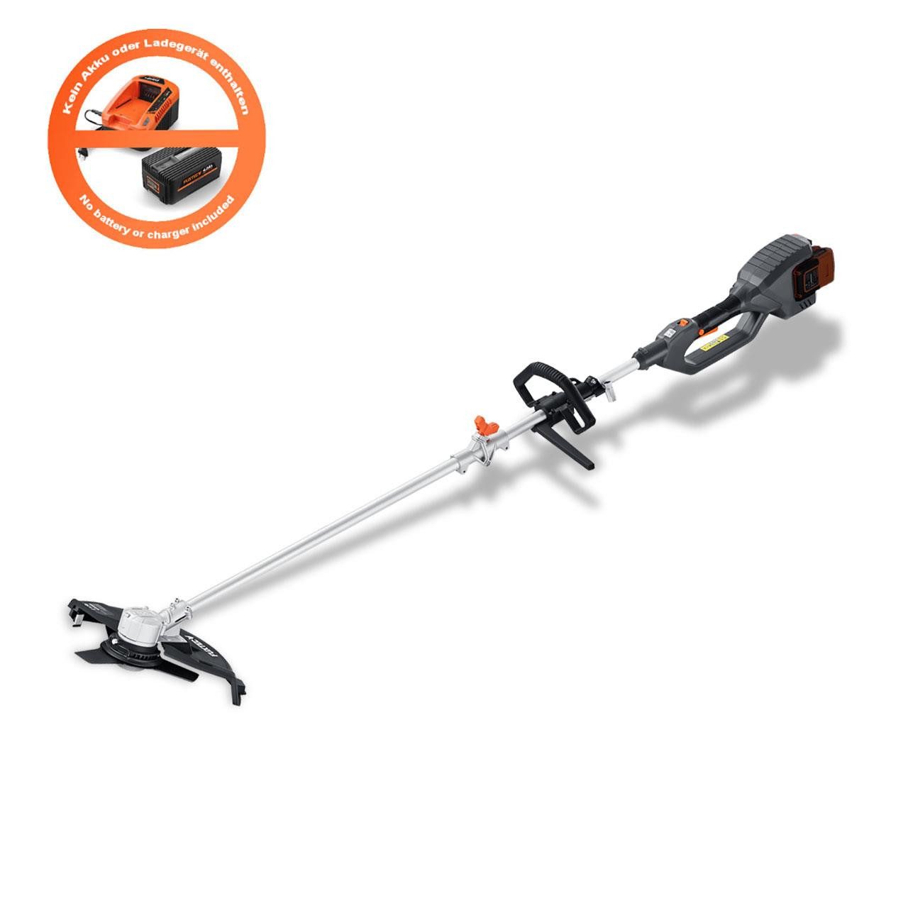 FUXTEC Akku-Motorsense FX-E2MS, 35 cm Arbeitsbreite Messer