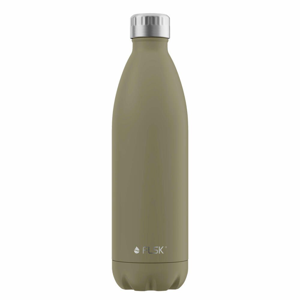 FLSK Trinkflasche Khaki 1 L