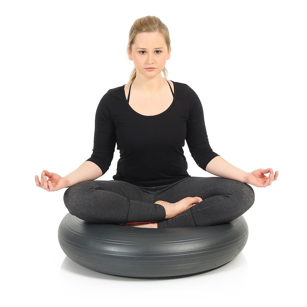 Togu Balancetrainer Dynair Ballkissen Extreme, Ideal als Meditations- und Sitzkissen