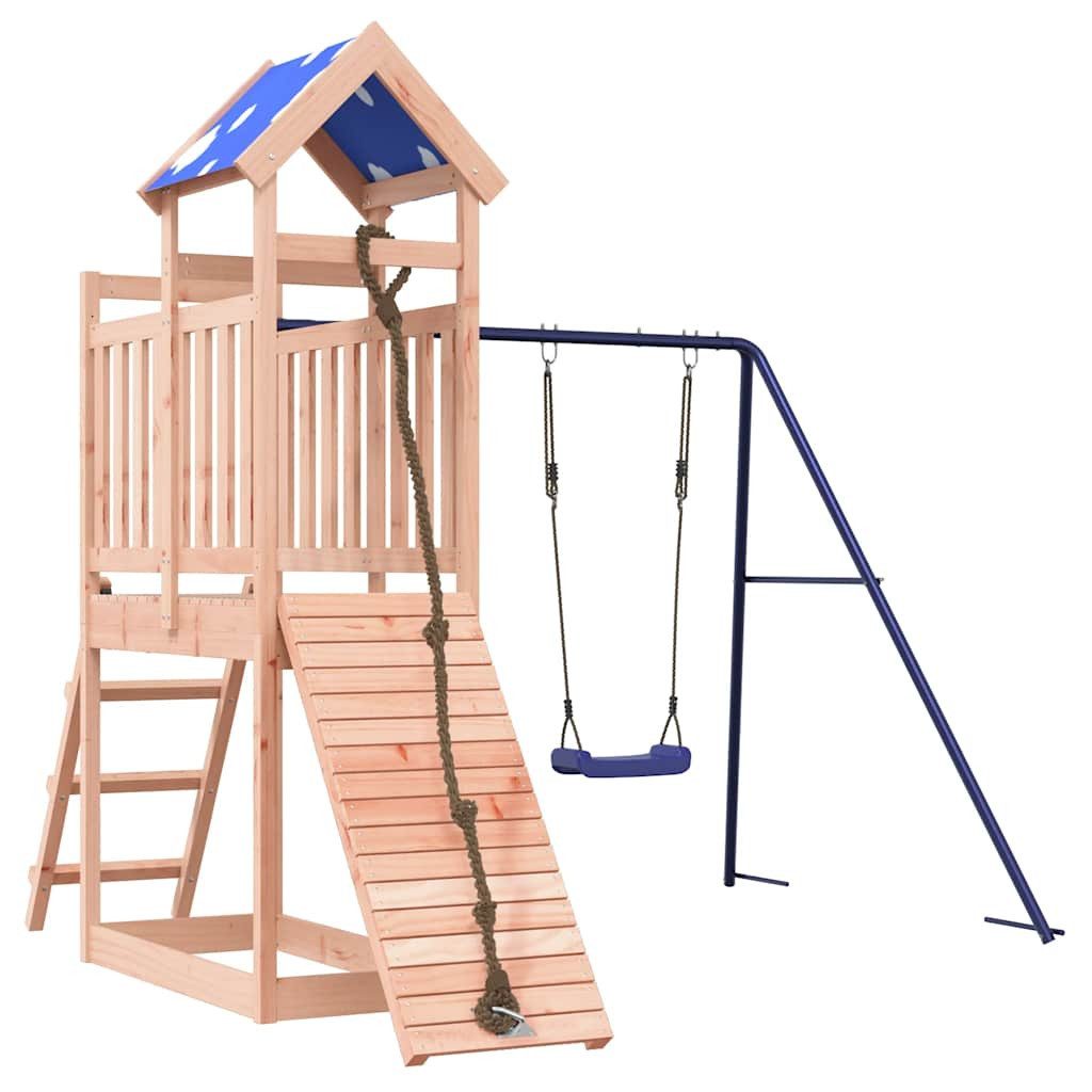 vidaXL Spielturm Spielturm Massivholz Douglasie