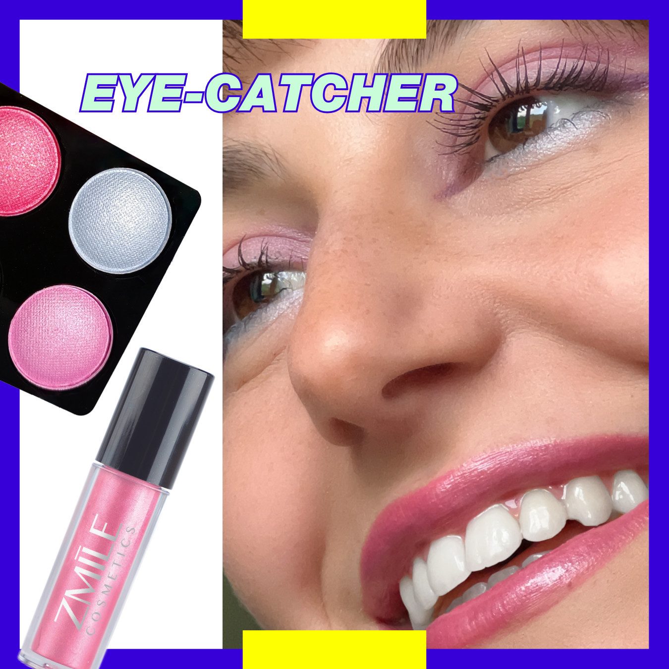 ZMILE COSMETICS Cosmetic Case Eye-Catcher, 42 pieces, with vegan formula