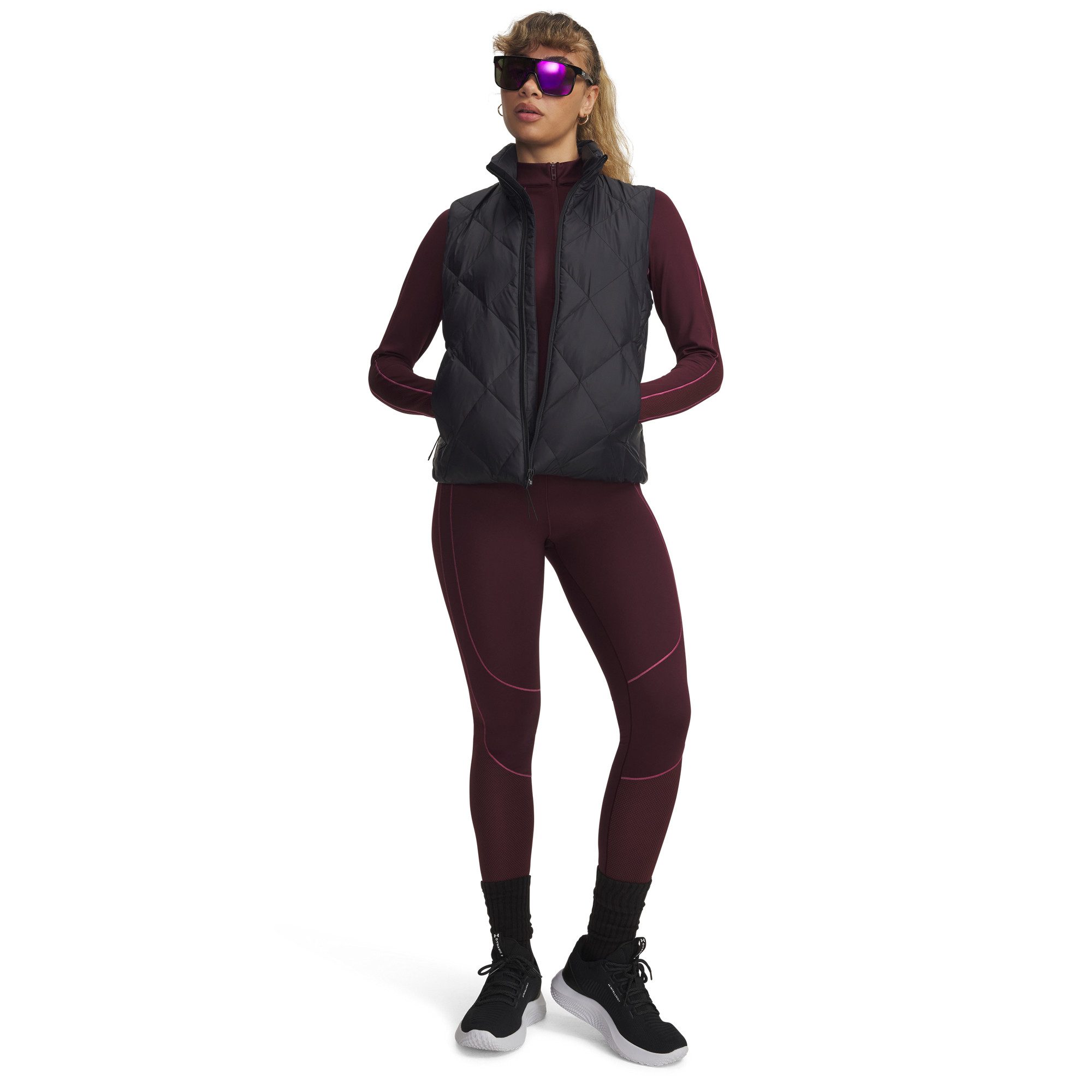 Under Armour® Funktionstights Under Armour Damen Tight ColdGear Textured 6003997