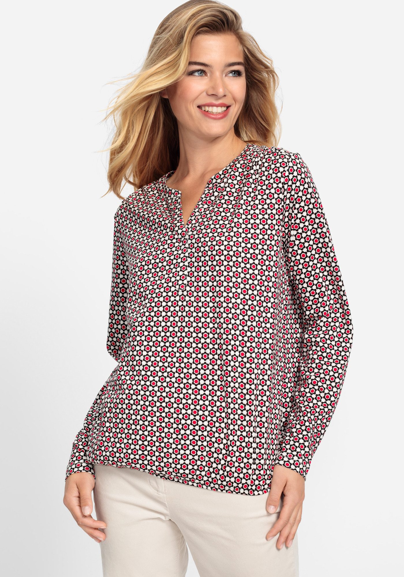 Olsen Langarmshirt T-Shirt Long Sleeves günstig online kaufen