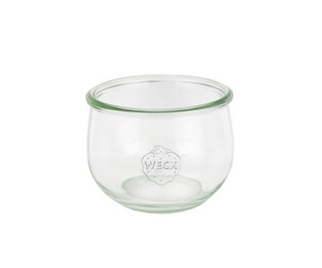 MamboCat Einmachglas 12er Set Weck Gläser 580ml Tulpengläser Deckel Einkochringe Klammer, Glas