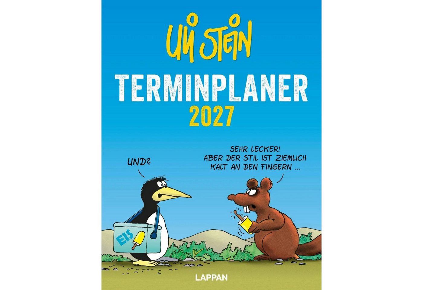 Lappan Verlag Taschenkalender Uli Stein Terminplaner 2027: Taschenkalender