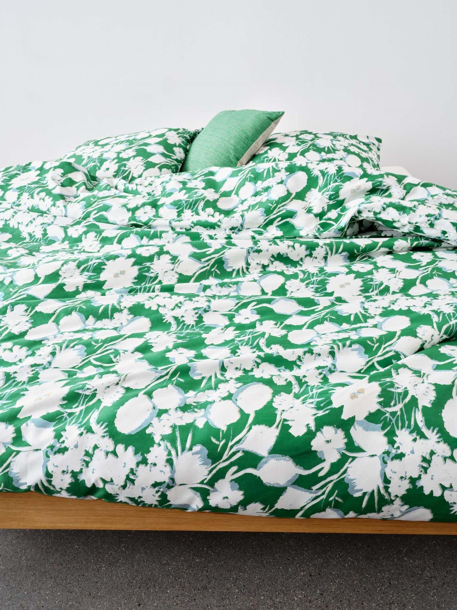 Marc O'Polo Home Bettwäsche Hanne, Satin, 2 teilig, mit floralem Muster