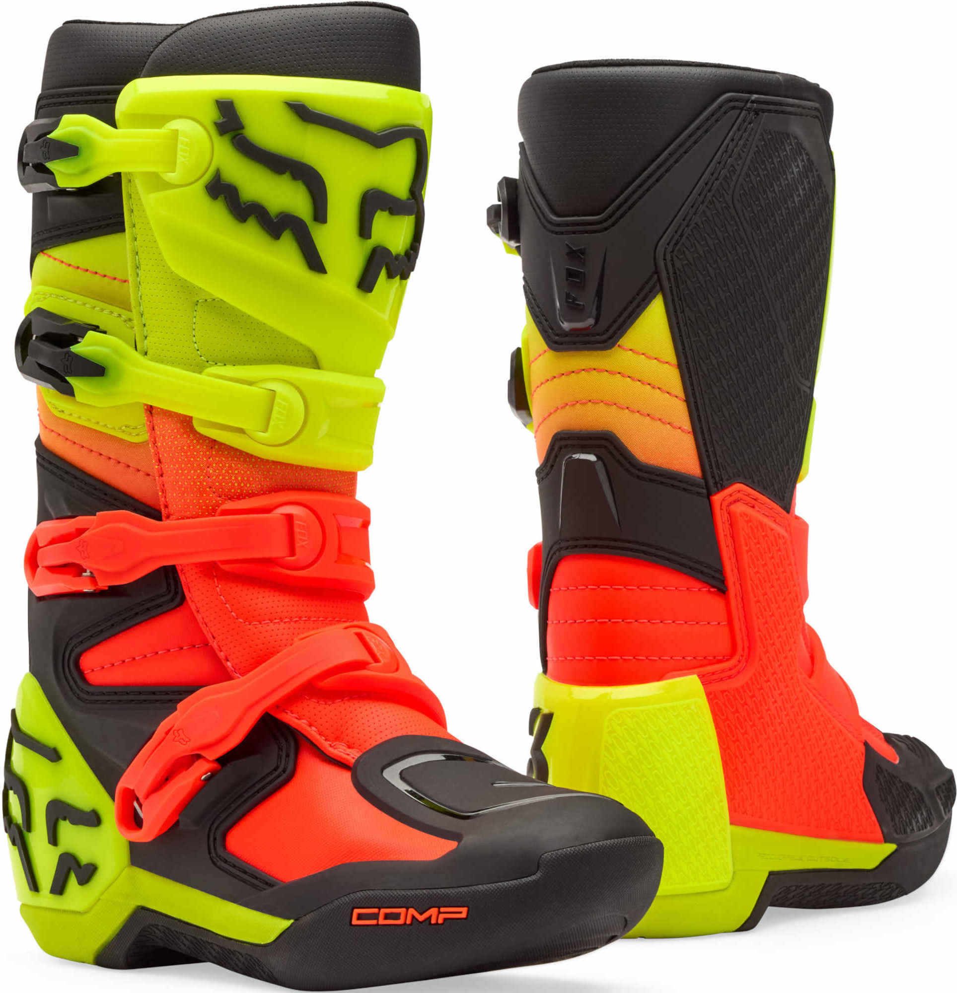 Fox Racing Comp Jugend Motocross Stiefel Motorradstiefel Atmungsaktiv robust