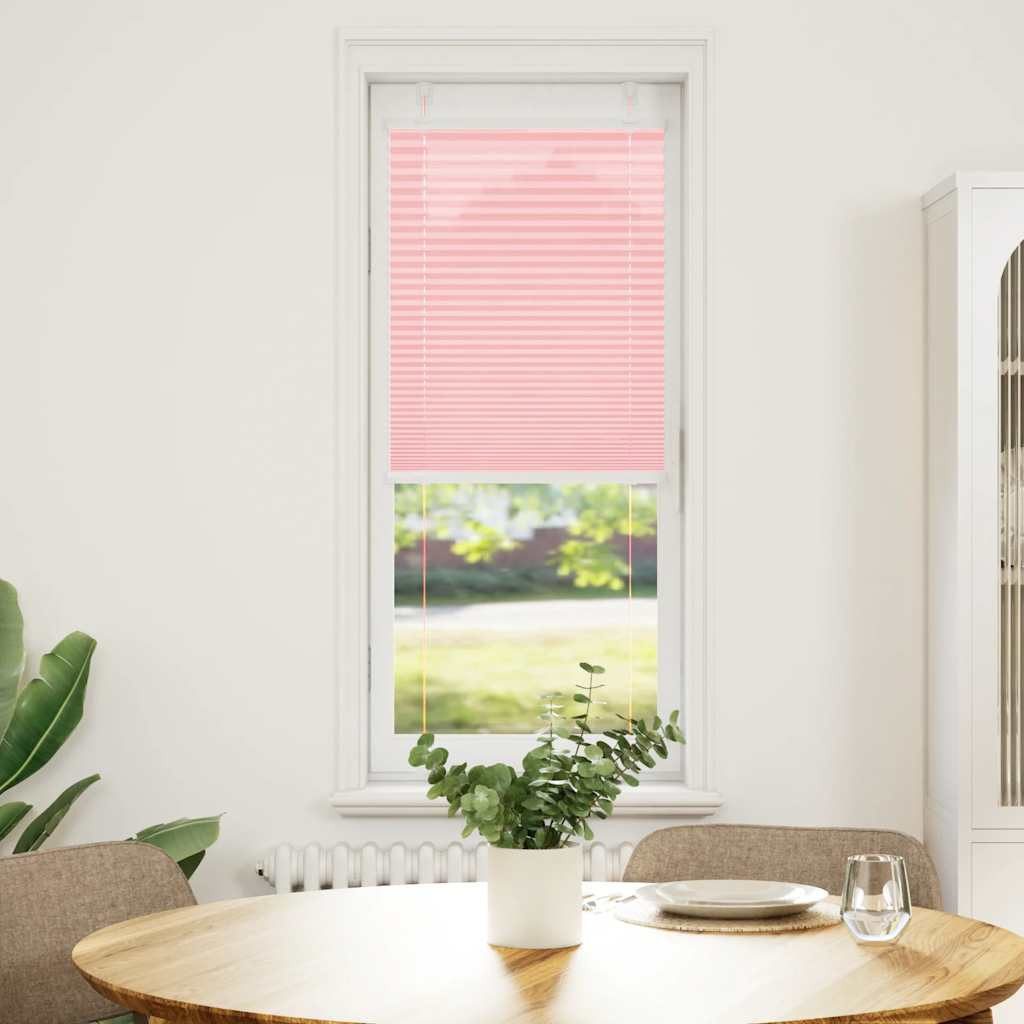 vidaXL Jalousie 50 x 100 cm Plissee Rosa 50x100 cm Stoffbreite 49,4 cm Polyester