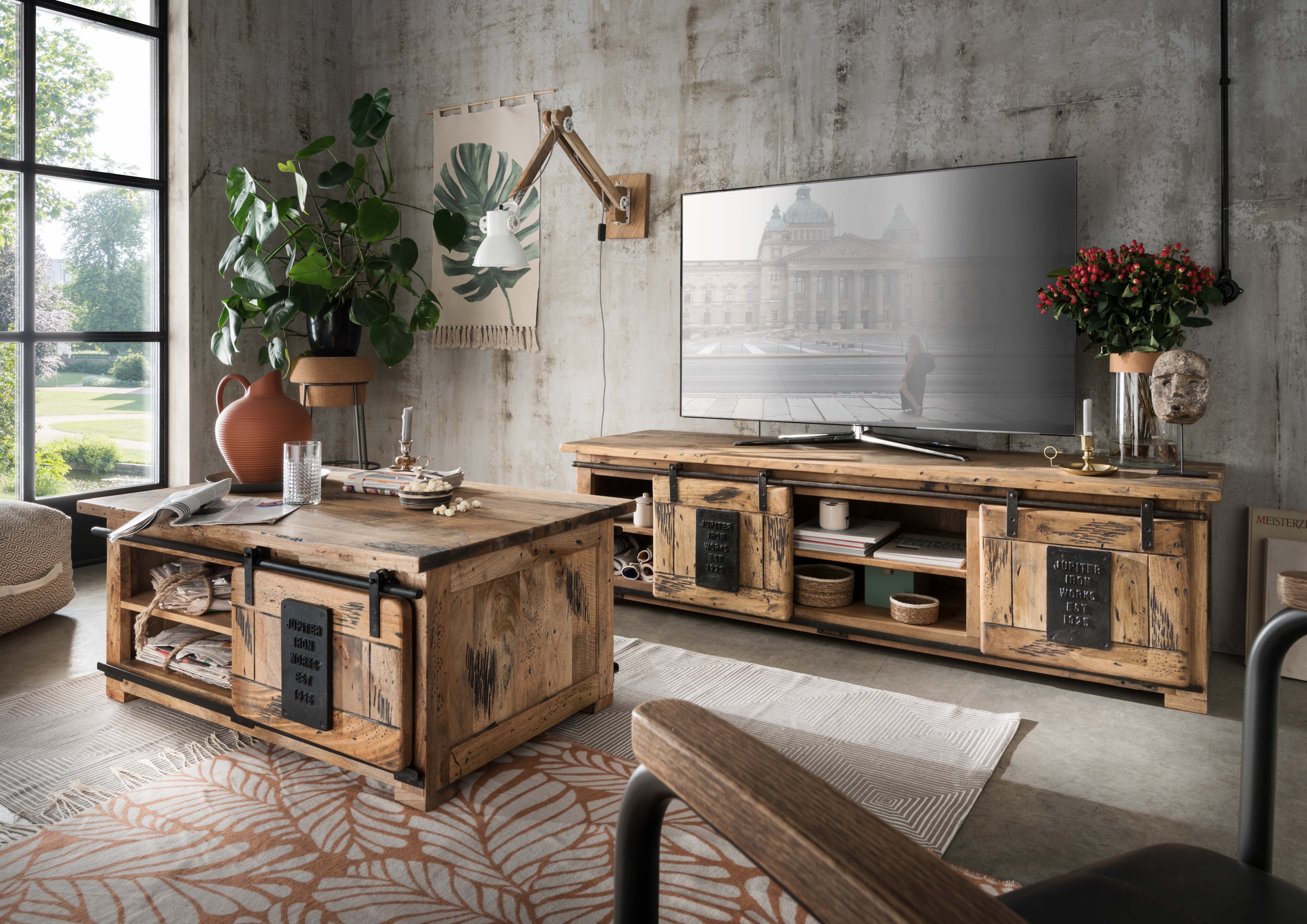 Liadomo Couchtisch Garbi, aus massivem Mangoholz, günstig online kaufen