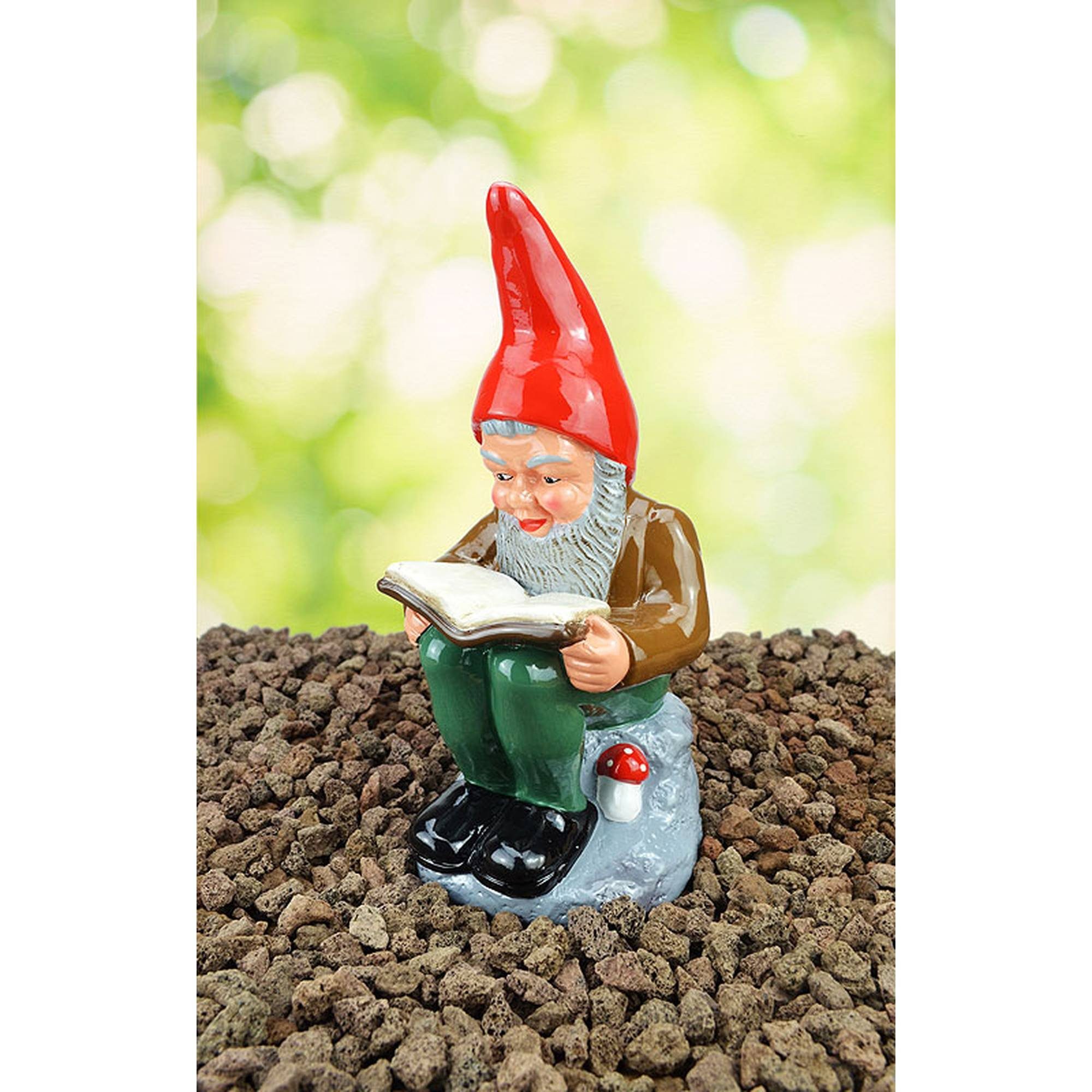 Heissner Gartenzwerg Original HEISSNER Gartenzwerg 'Wilhelm', Bücherwur, (1 St)