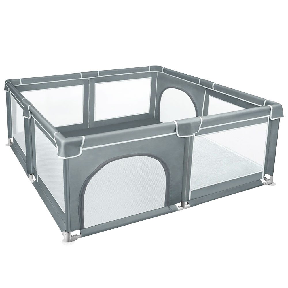 JEOBEST Laufgitter XL Sicherheitsspielplatz Schutzgitter - 180x150x66cm, (B günstig online kaufen