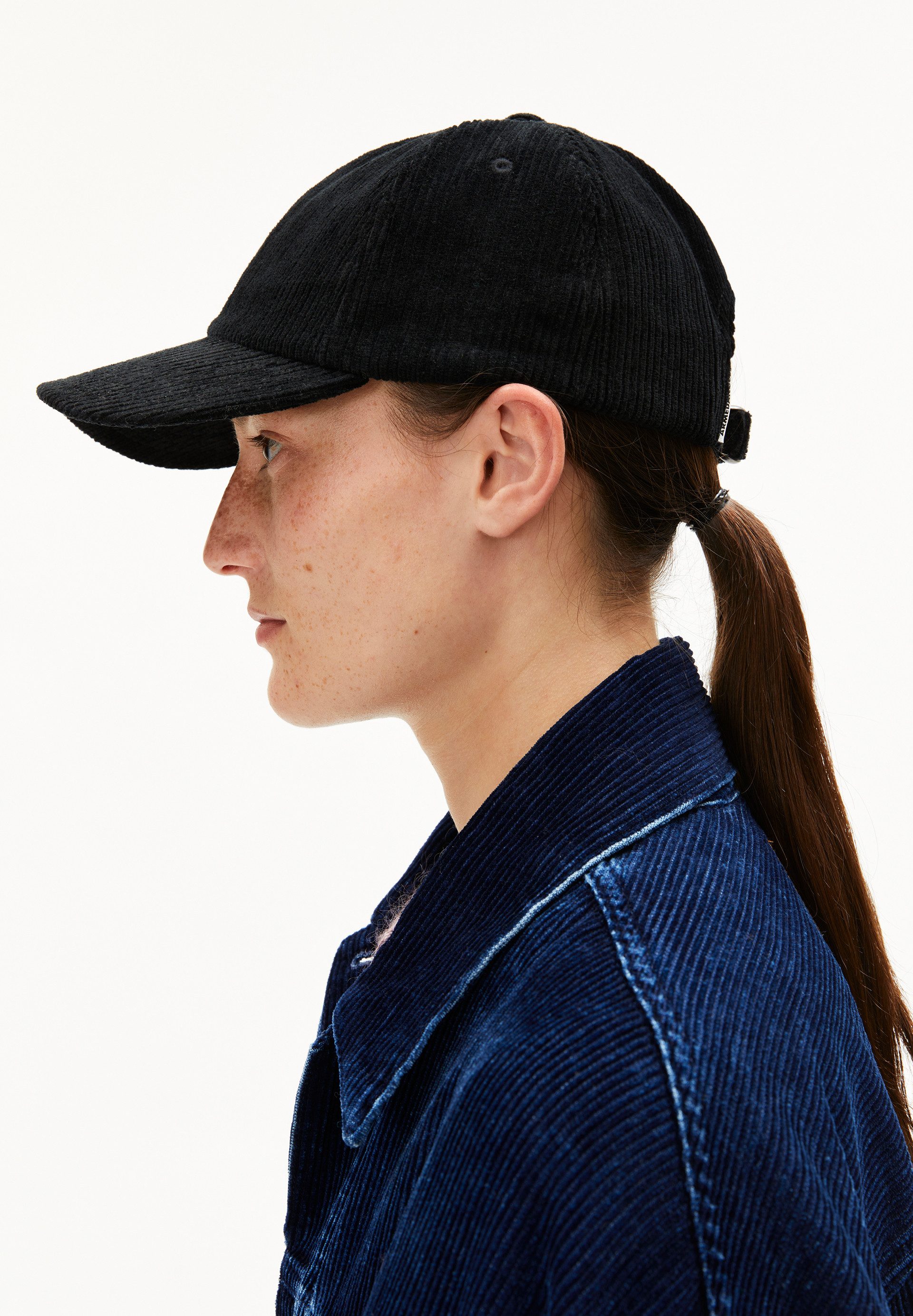 Armedangels Baseball Cap YENAAS CORD Unisex Kappe Aus Bio-Baumwoll Mix