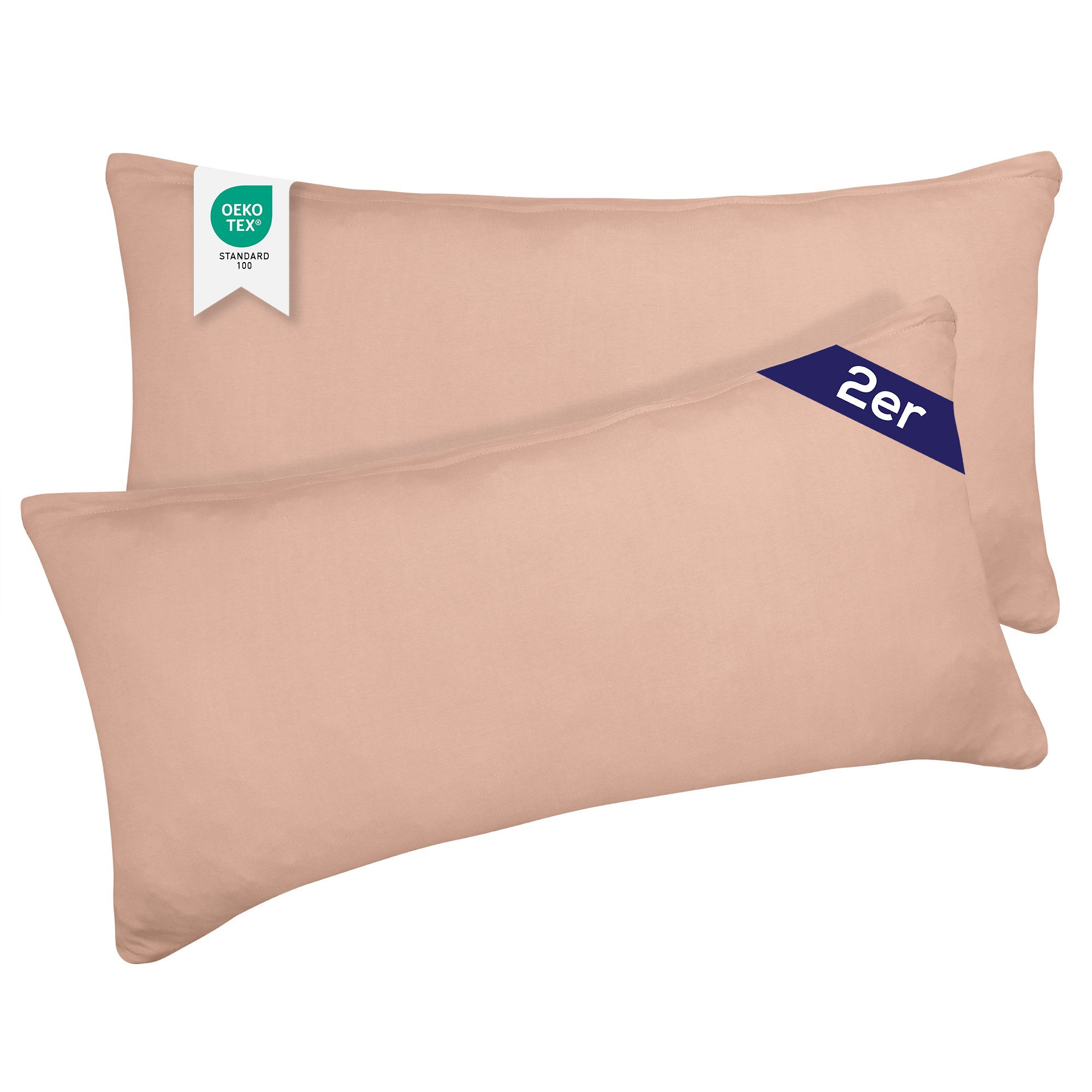 BARBONS Kissenbezug 100% Baumwolle Kissenbezug, weiche Kopfkissenbezug, Kis günstig online kaufen