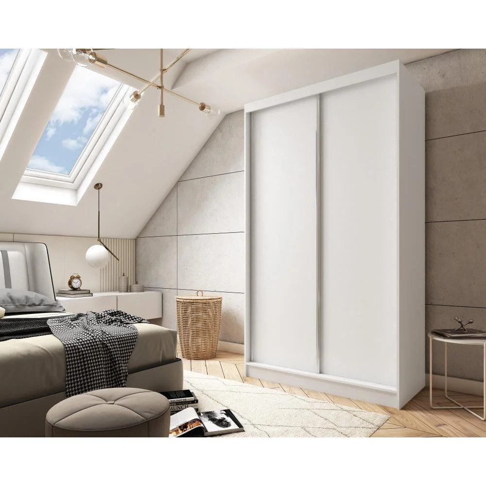 Beautysofa Kleiderschrank MARIO II Breite: 120 günstig online kaufen
