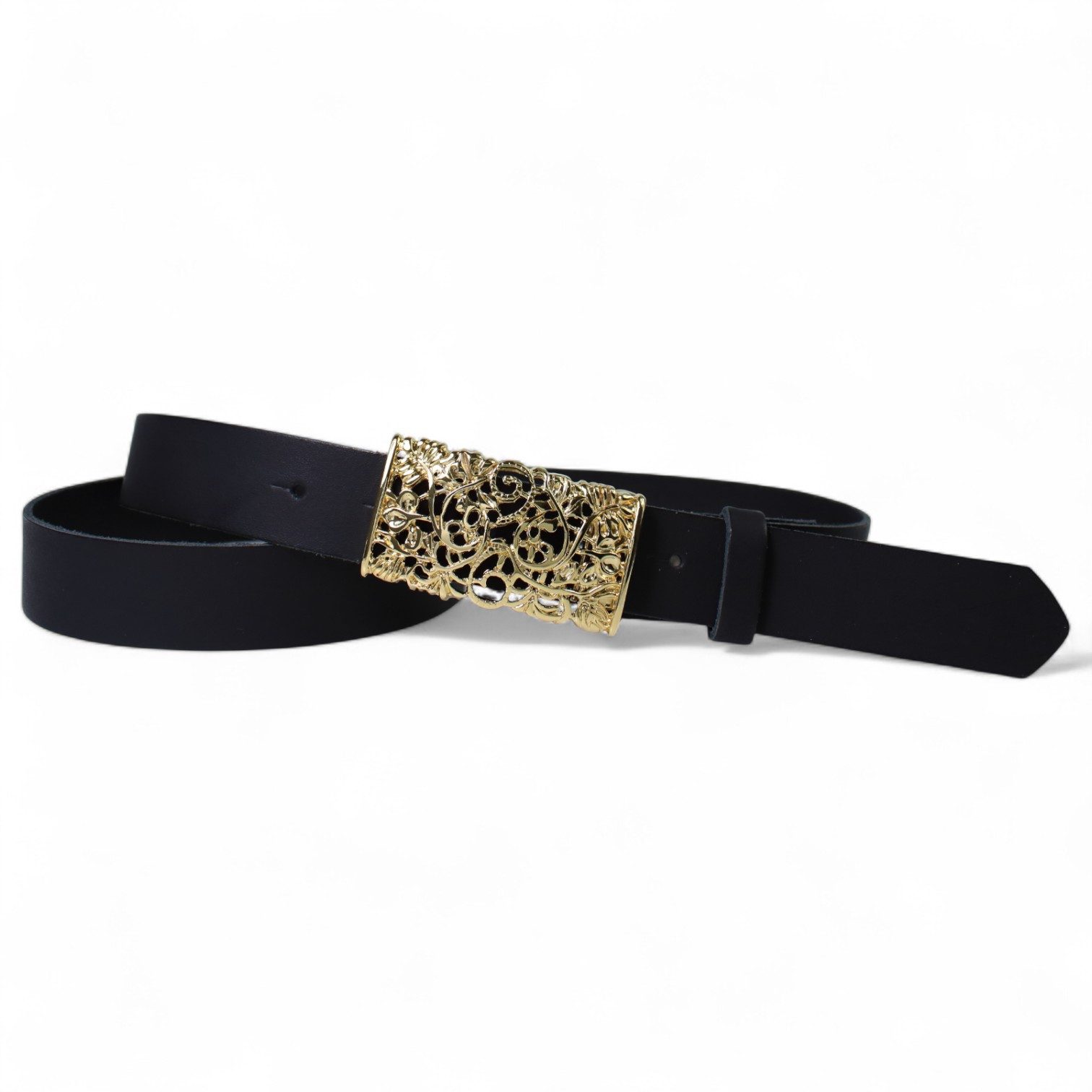 FRONHOFER Hüftgürtel 18786 (1-St) Breite 3 cm, Rindleder, floral, Wechselgü günstig online kaufen