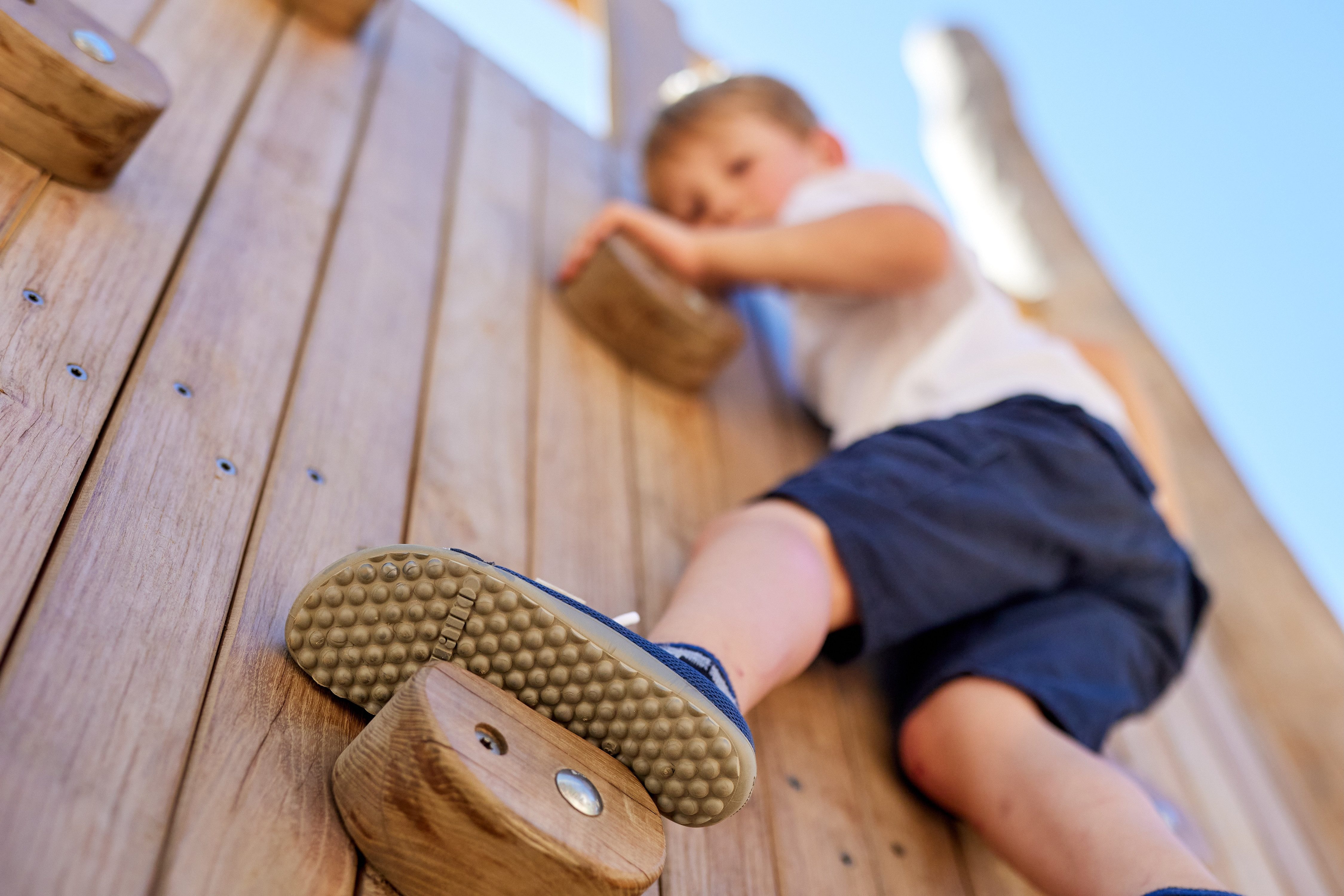 Leguano LEGUANITO AKTIV Barfußschuh, Halbschuh, Schnürer mit speziell entwickelter Halbkugel-Laufsohle – Bild 4 von 5