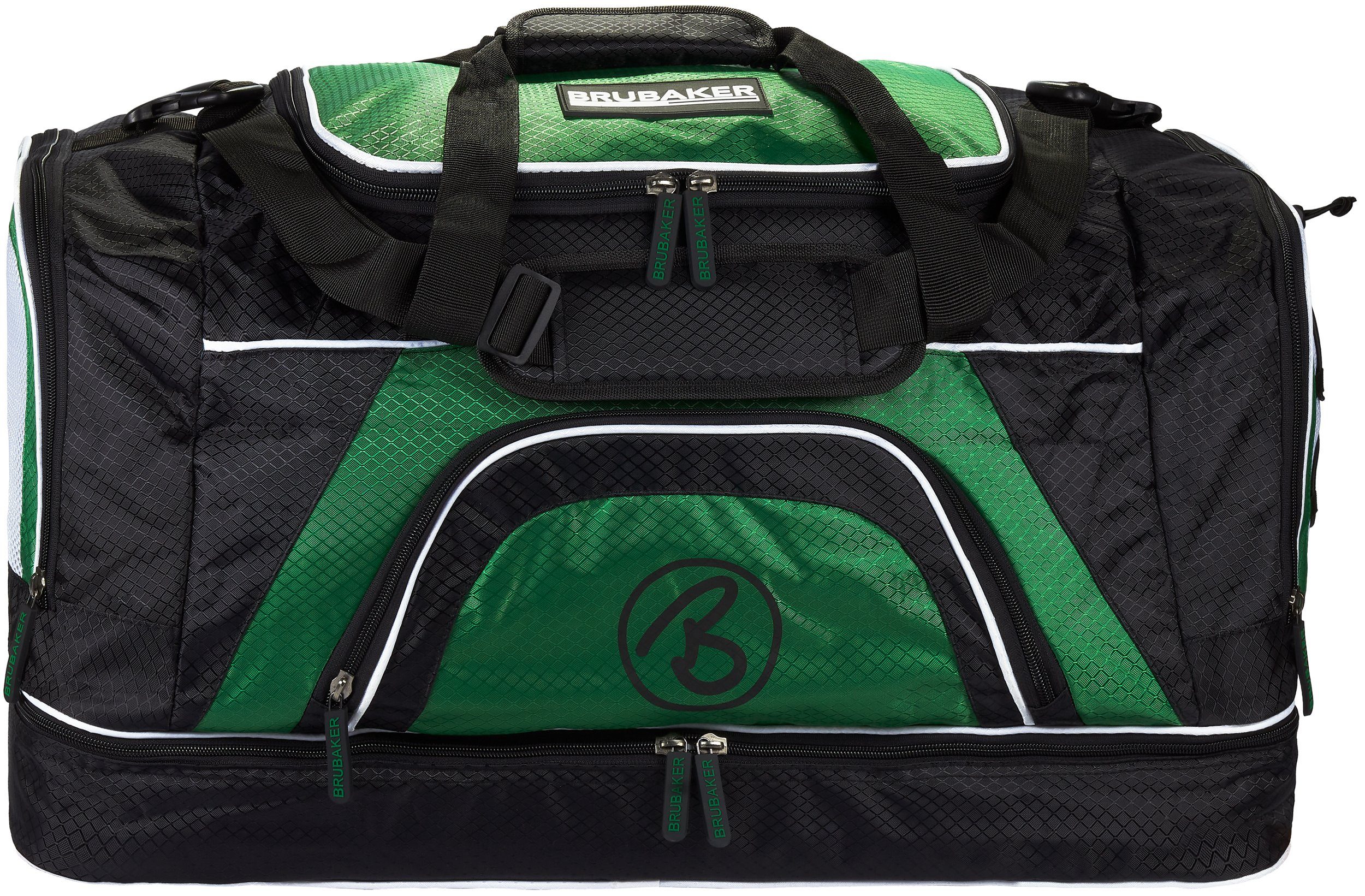 BRUBAKER Sporttasche XXL Trainingstasche 90 l oder 52 l (1-tlg., Reisetasche mit Schuhfach und Nassfach), Fitnesstasche mit abnehmbarem Schultergurt