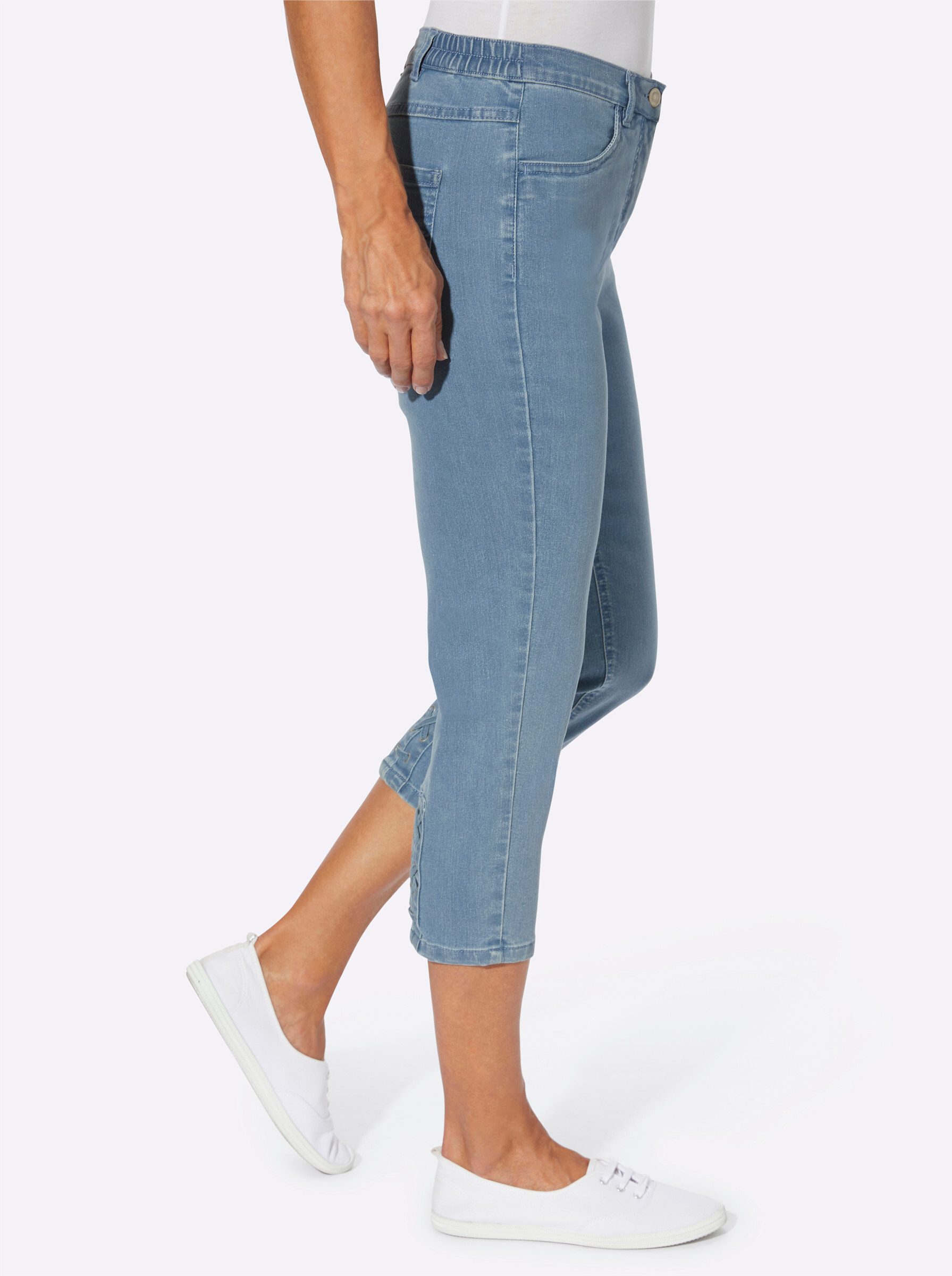 Sieh an! Jeansshorts 3/4-Jeans günstig online kaufen