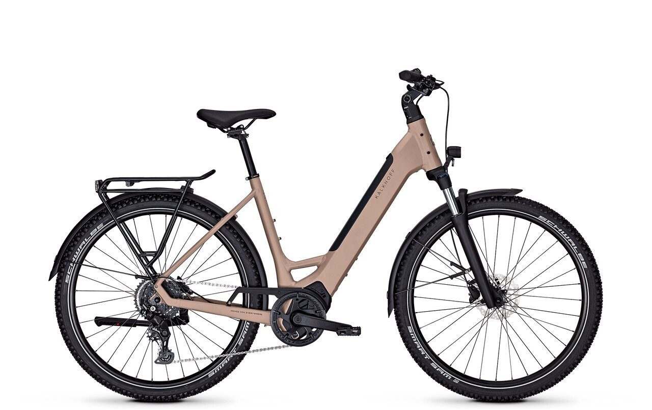 Kalkhoff E-Bike Kalkhoff Entice L Season 400 Wh Damen grau 2026, 9 Gang Shimano Cues 9, Kettenschaltung, Bosch Performance Line SX smart System, 400 Wh