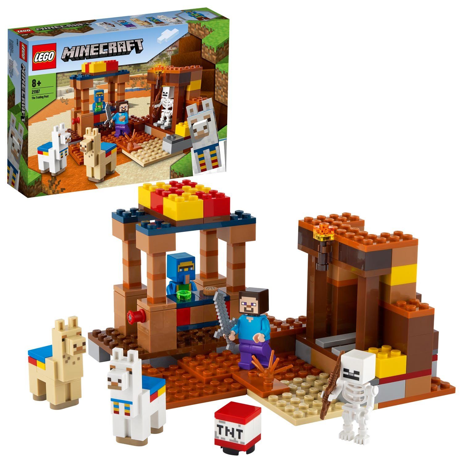 LEGO® LEGO Minecraft 21167 - Der Handelsplatz Konstruktions-Spielset